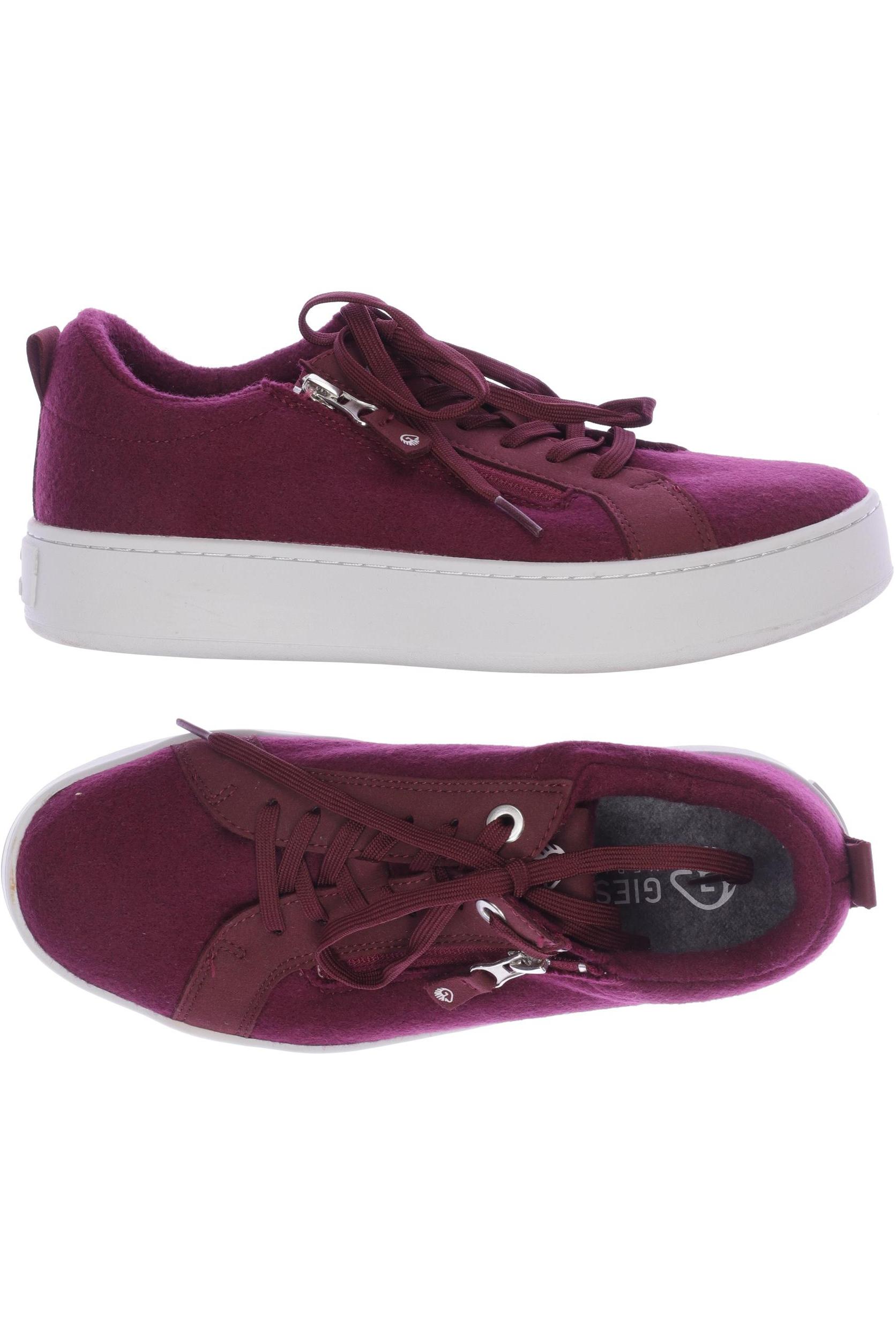 

Giesswein Damen Sneakers, bordeaux, Gr. 38.5