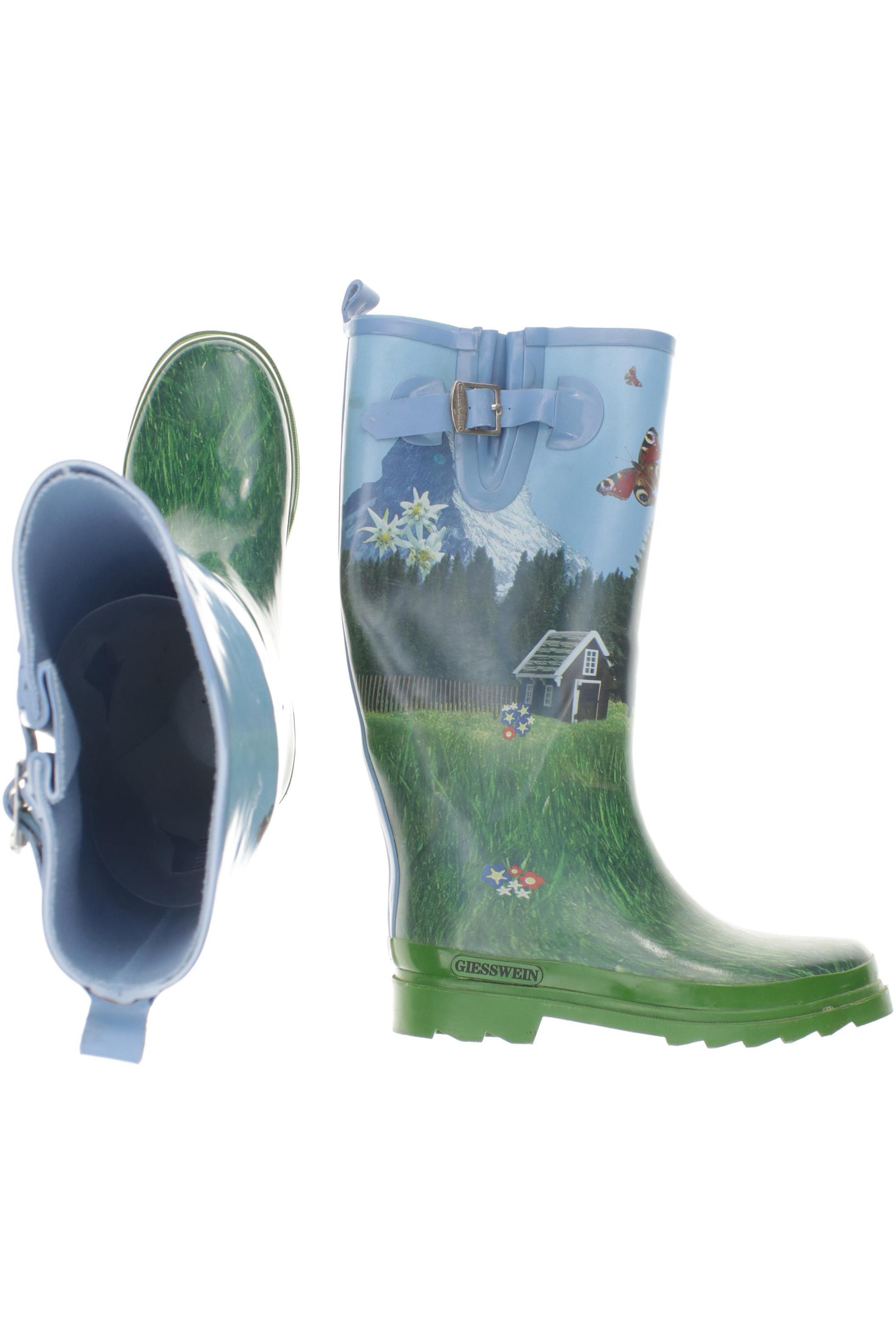 Thumbnail - Giesswein Damen Stiefel, grün, Gr. 39