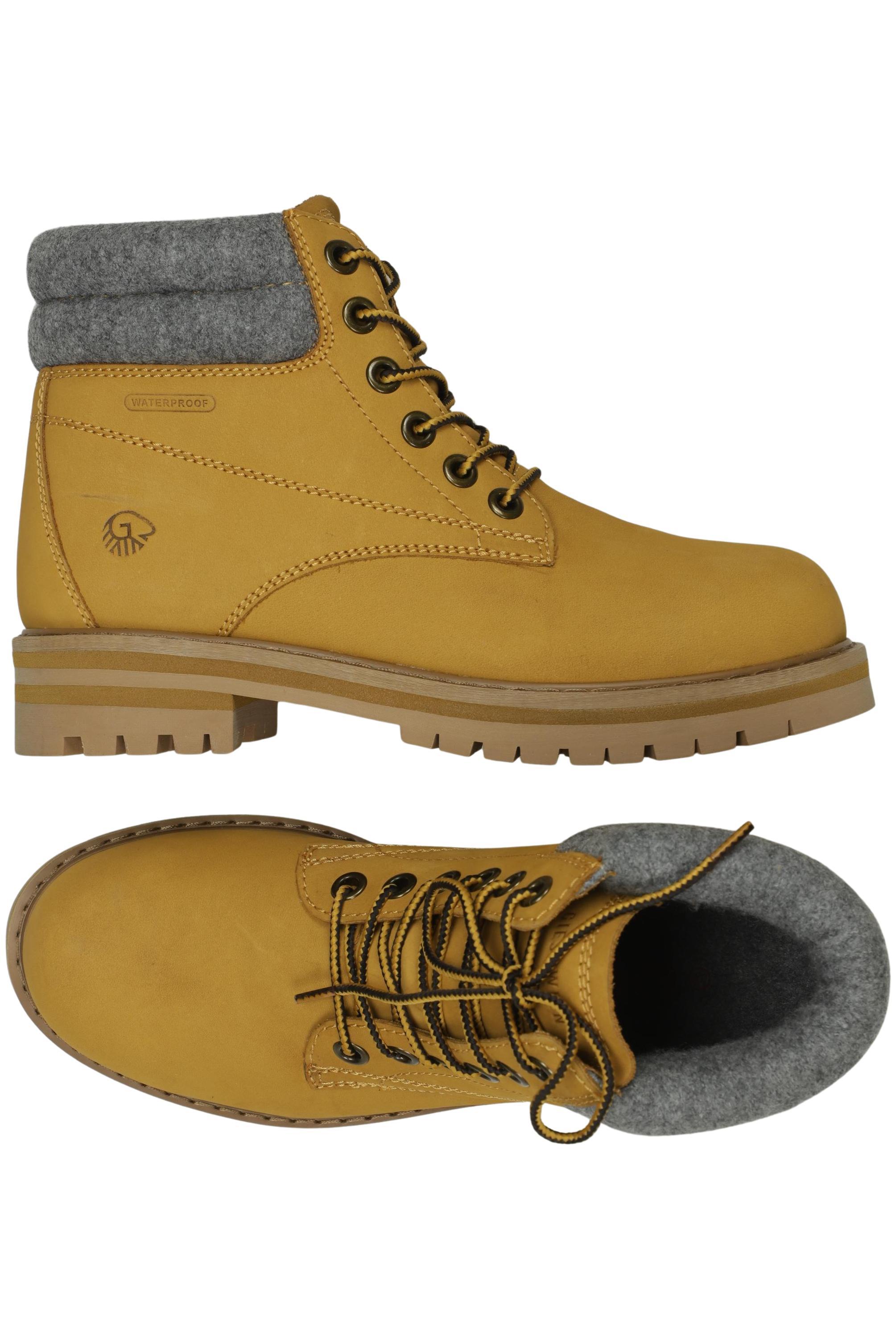 

Giesswein Damen Stiefelette, gelb, Gr. 39