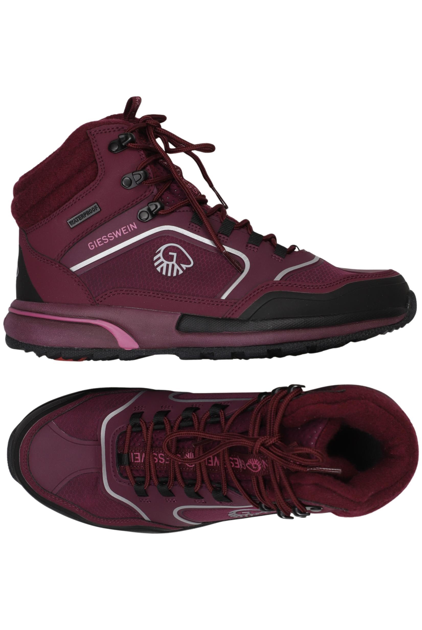 

Giesswein Damen Stiefelette, bordeaux, Gr. 40