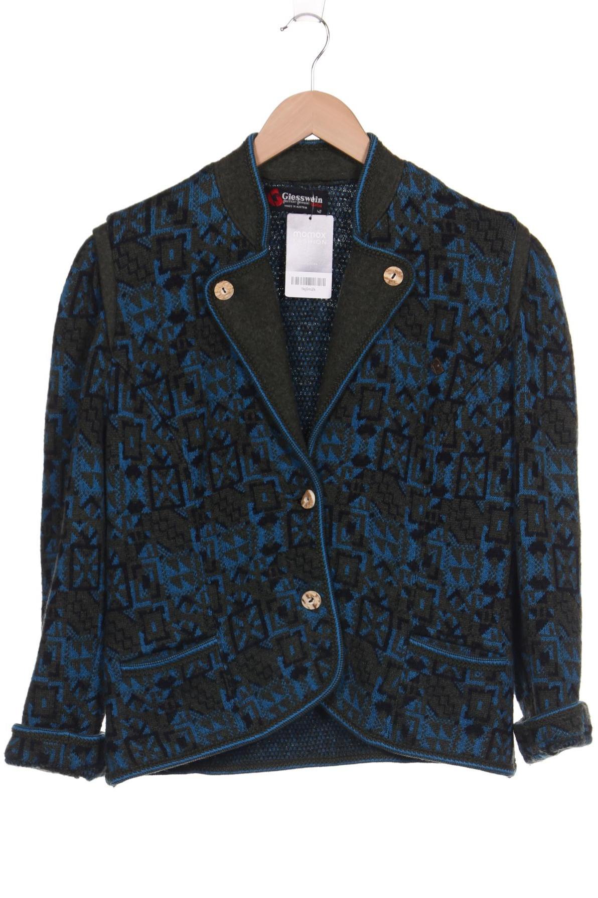 

Giesswein Damen Strickjacke, grün, Gr. 42