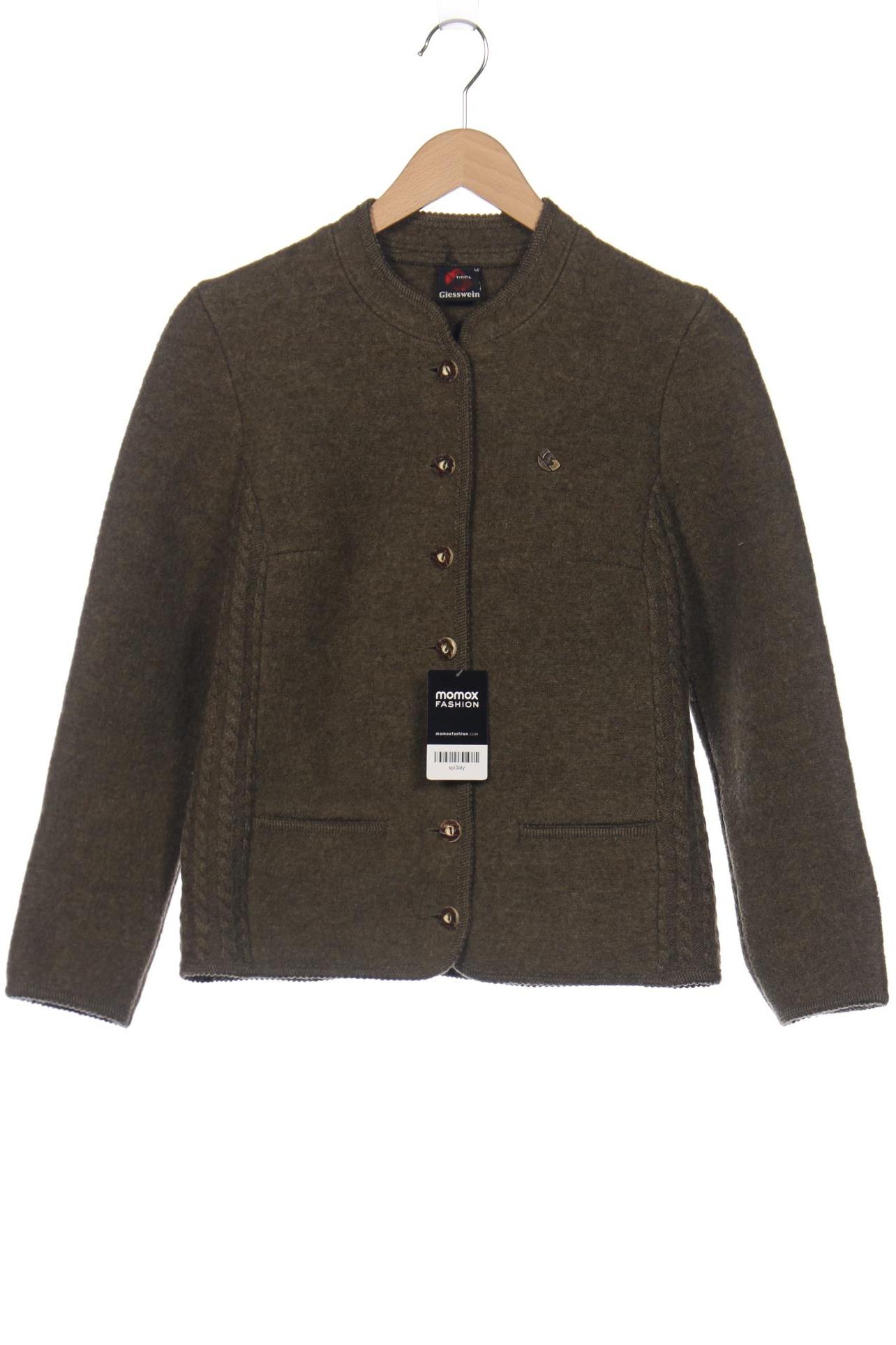 

Giesswein Damen Strickjacke, grün, Gr. 40
