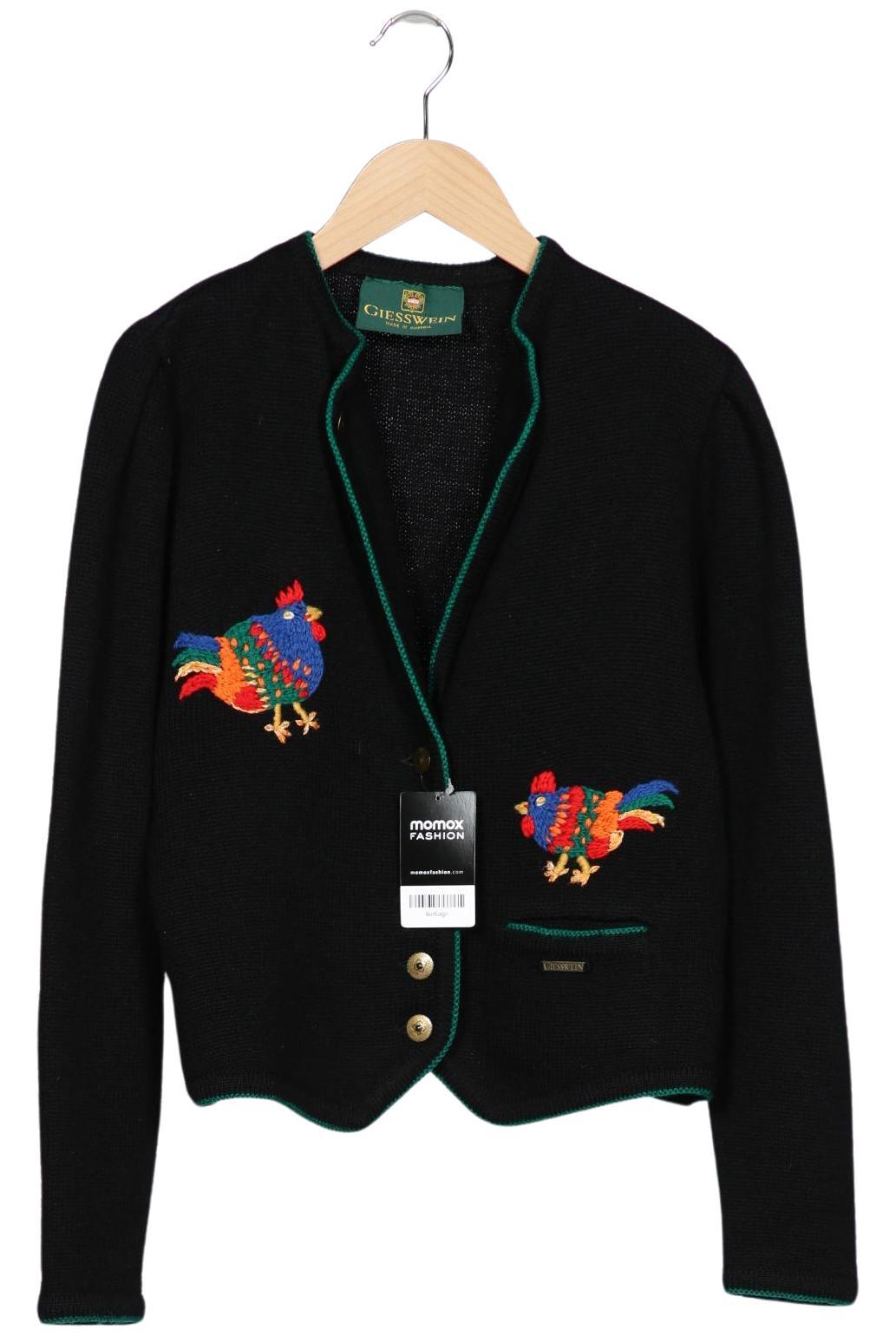 

Giesswein Damen Strickjacke, schwarz, Gr. 44