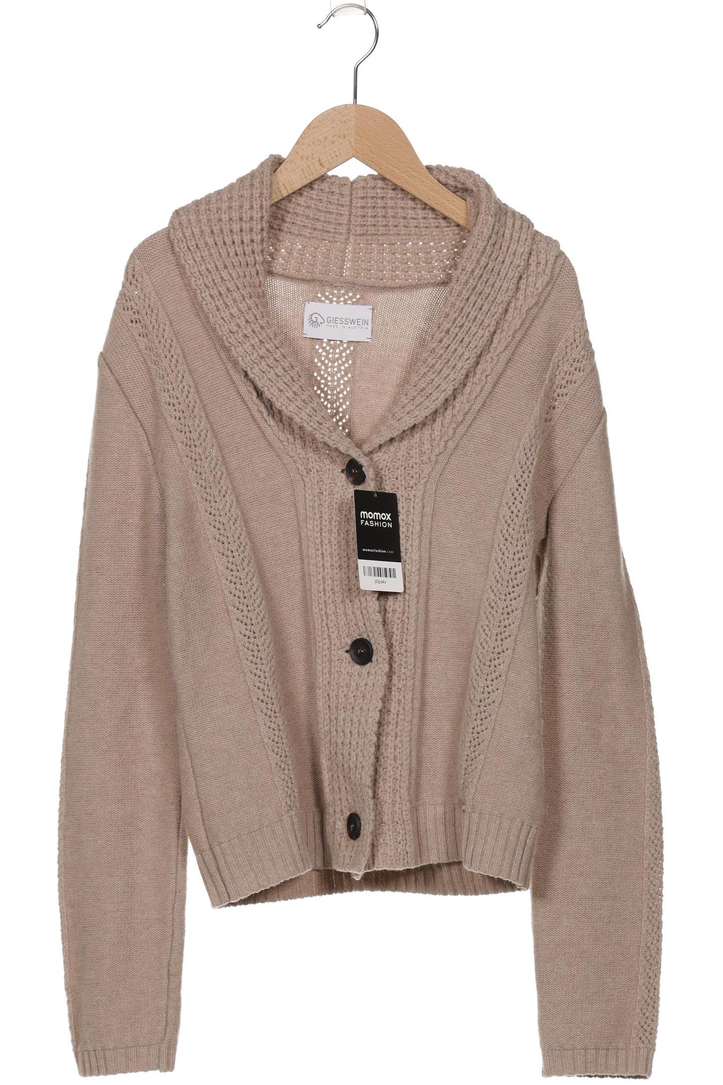 

Giesswein Damen Strickjacke, beige, Gr. 38
