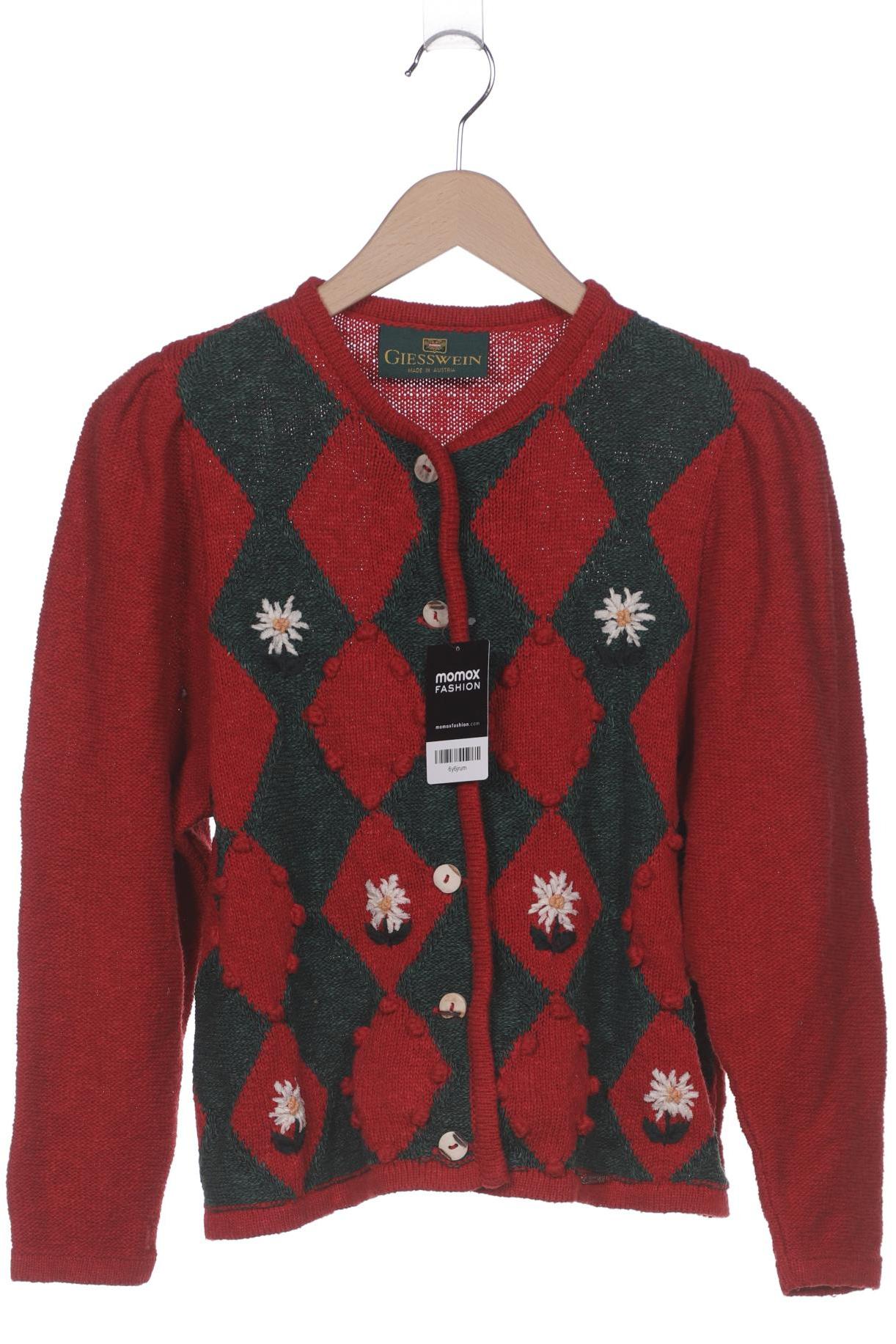 

Giesswein Damen Strickjacke, rot, Gr. 38