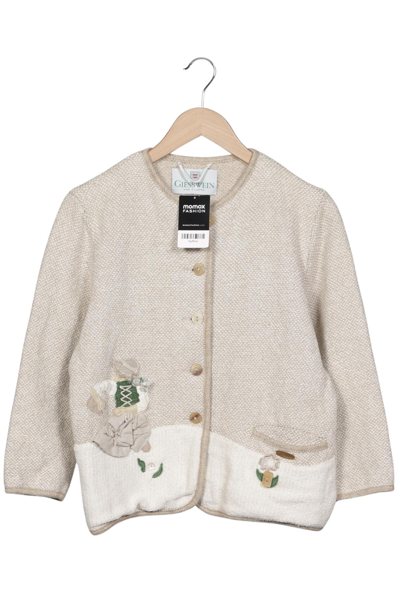 

Giesswein Damen Strickjacke, beige, Gr. 38