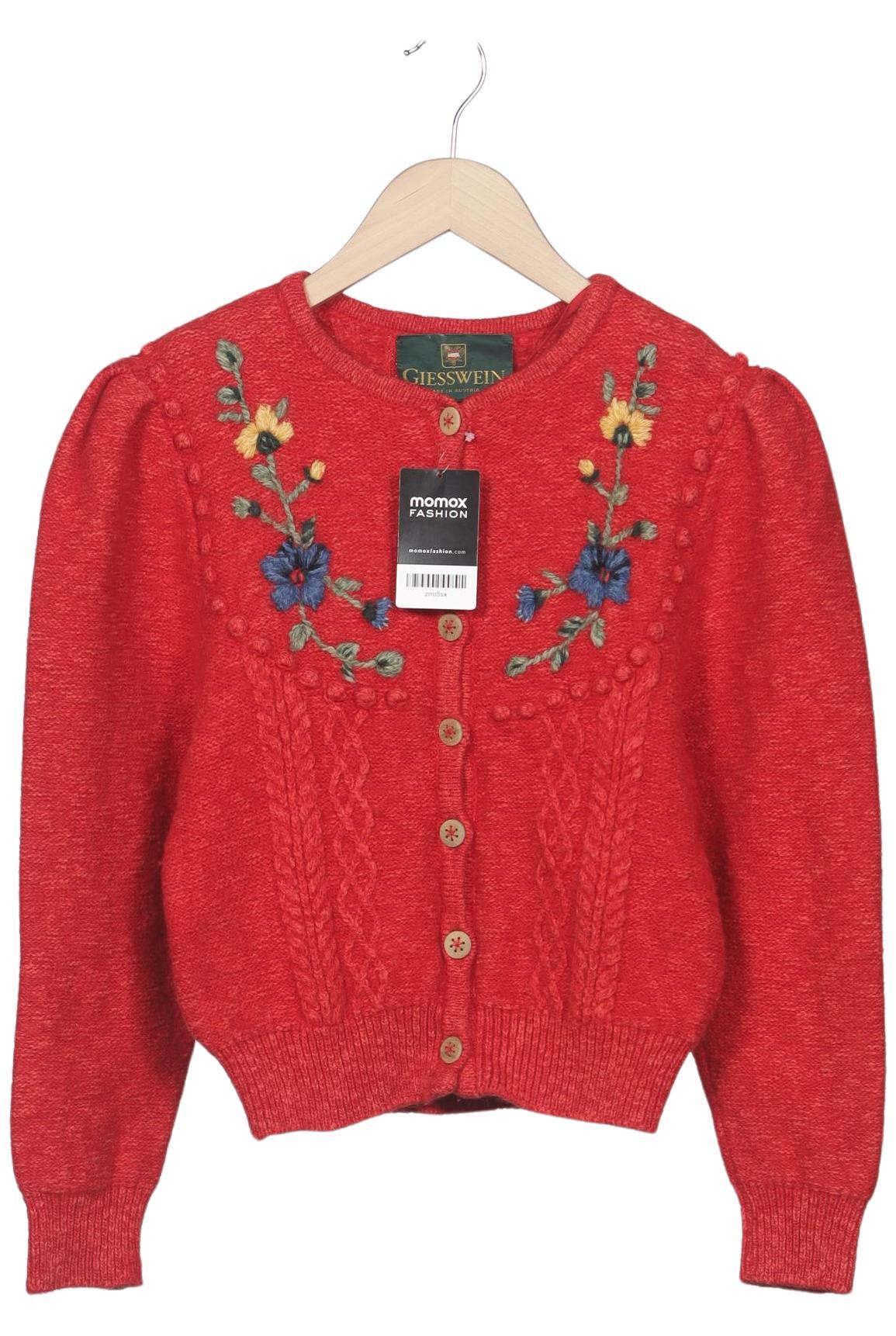 

Giesswein Damen Strickjacke, rot, Gr. 36