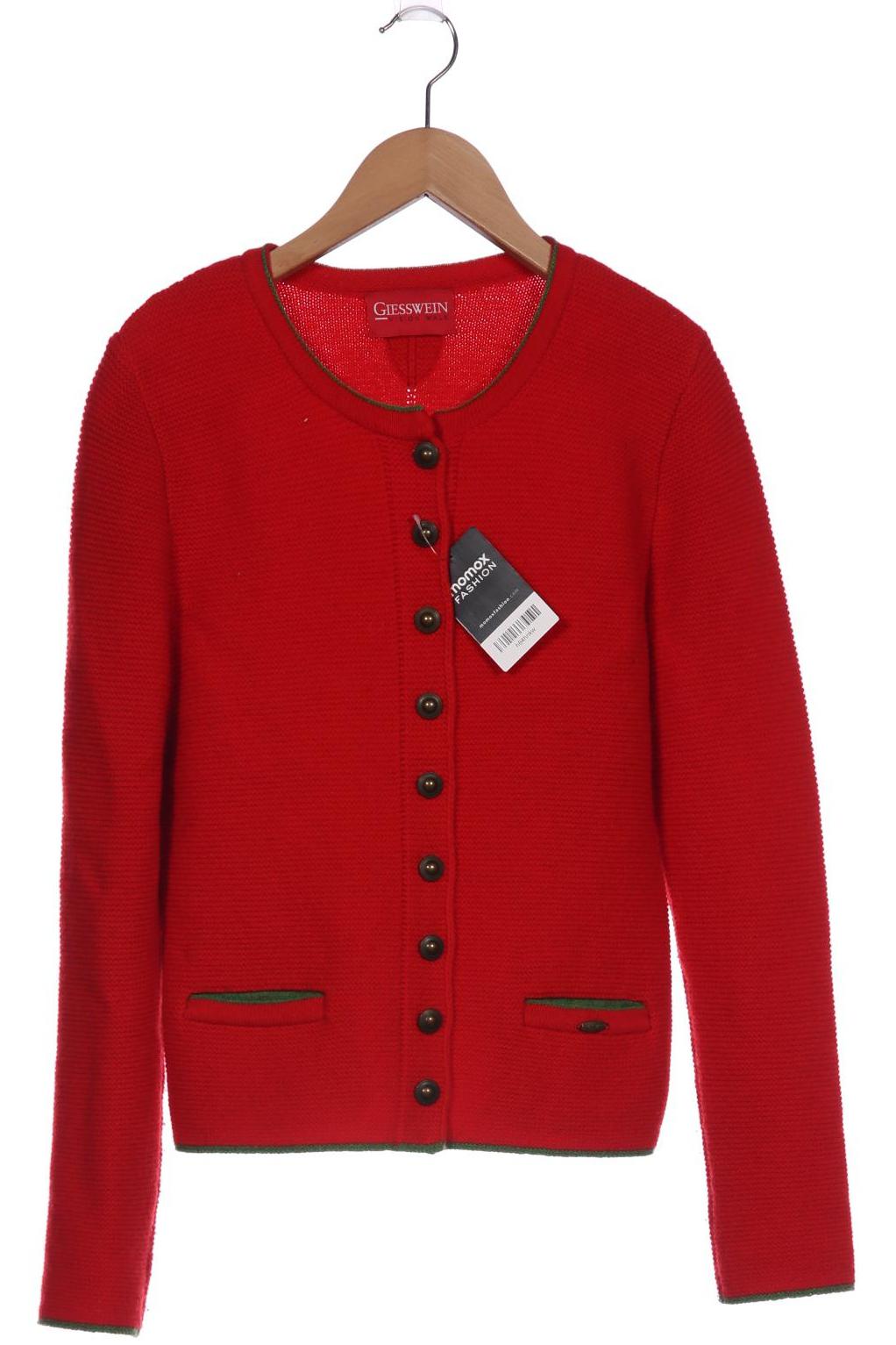 

Giesswein Damen Strickjacke, rot, Gr. 34