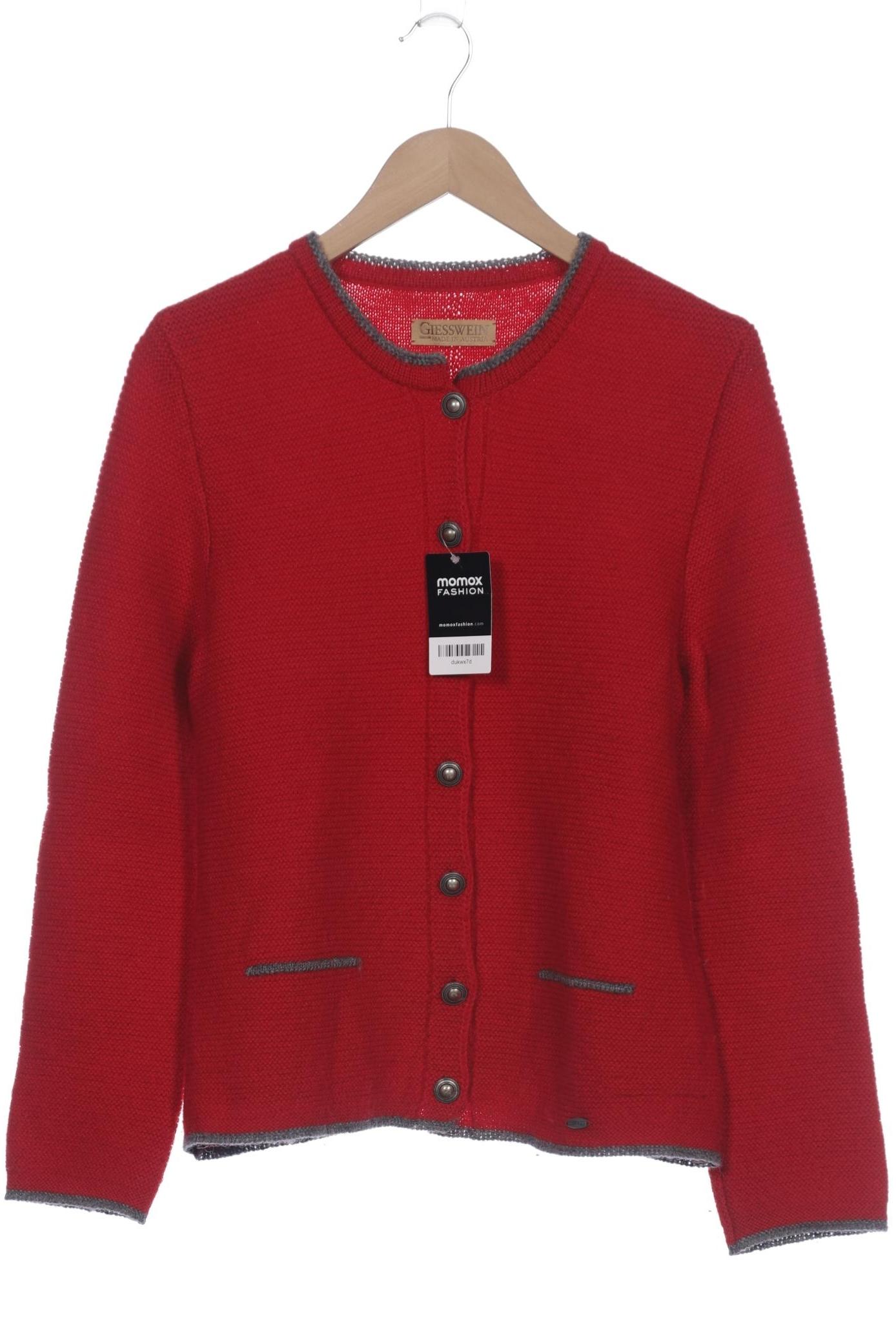 

Giesswein Damen Strickjacke, rot, Gr. 40