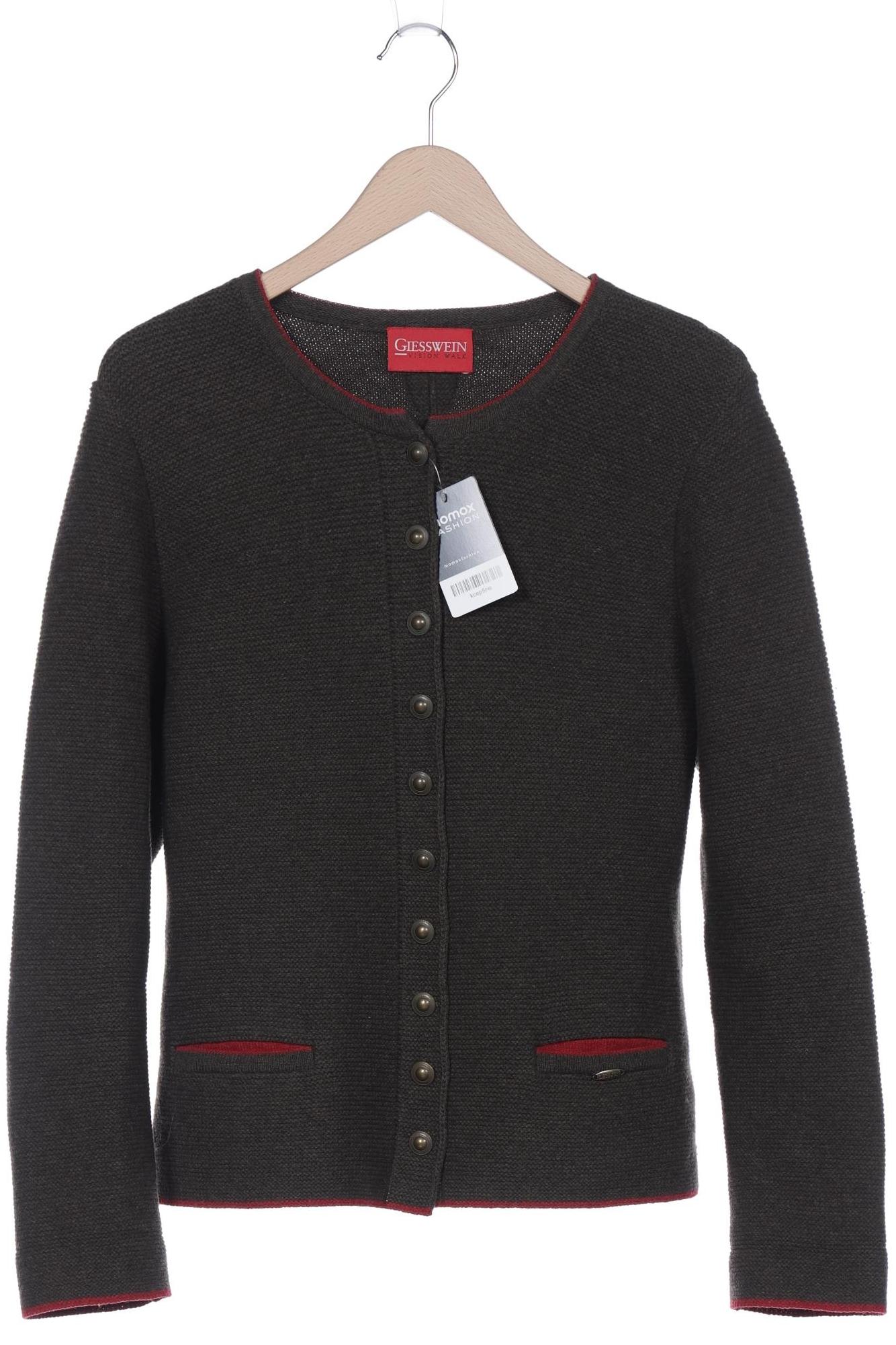 

Giesswein Damen Strickjacke, grün, Gr. 44