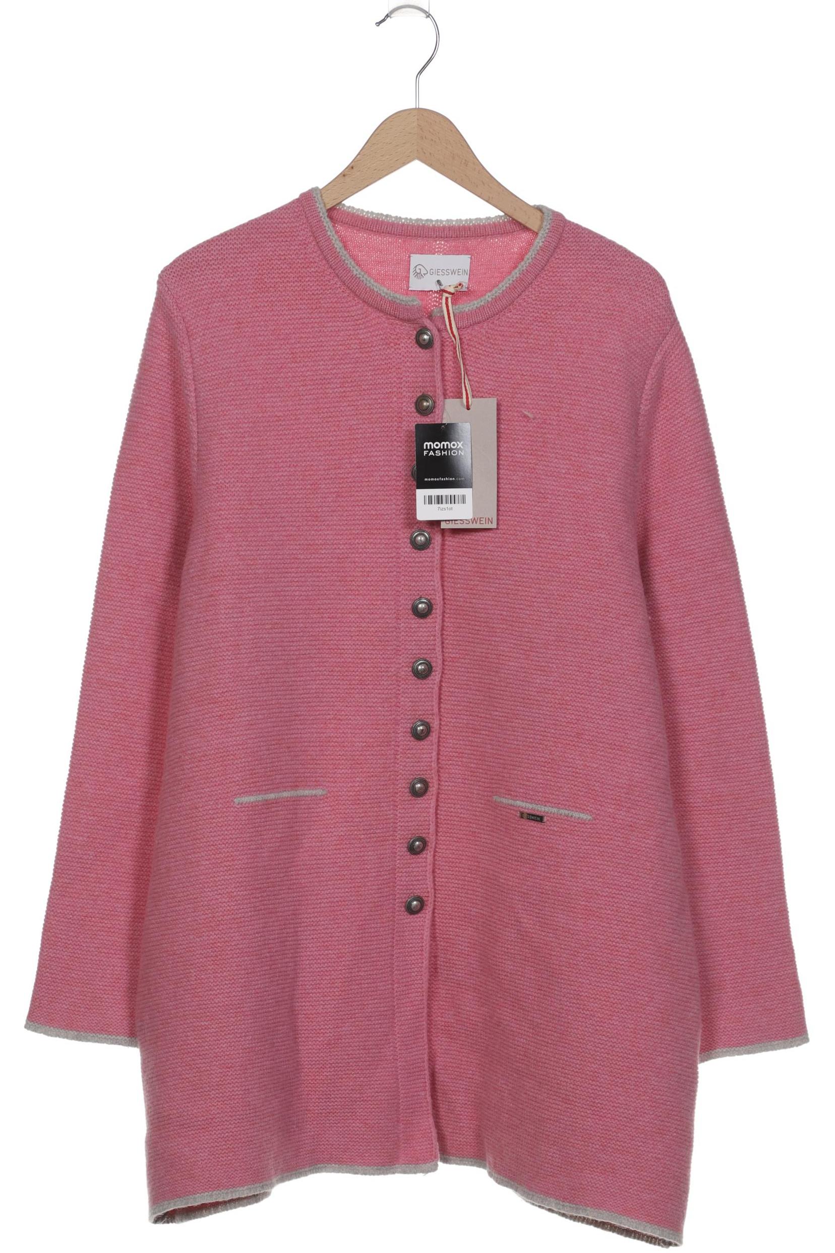 

Giesswein Damen Strickjacke, pink, Gr. 50