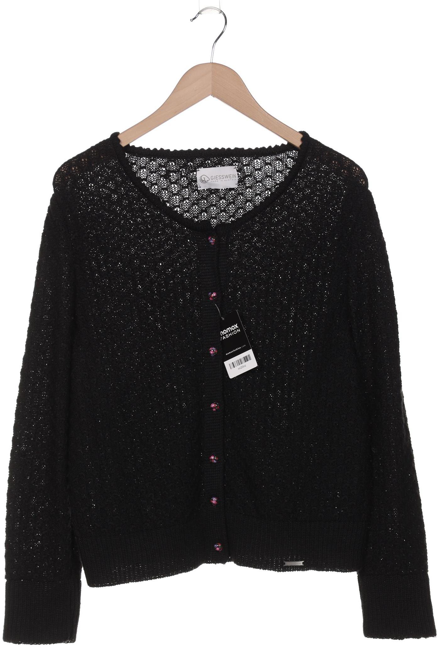 

Giesswein Damen Strickjacke, schwarz, Gr. 48