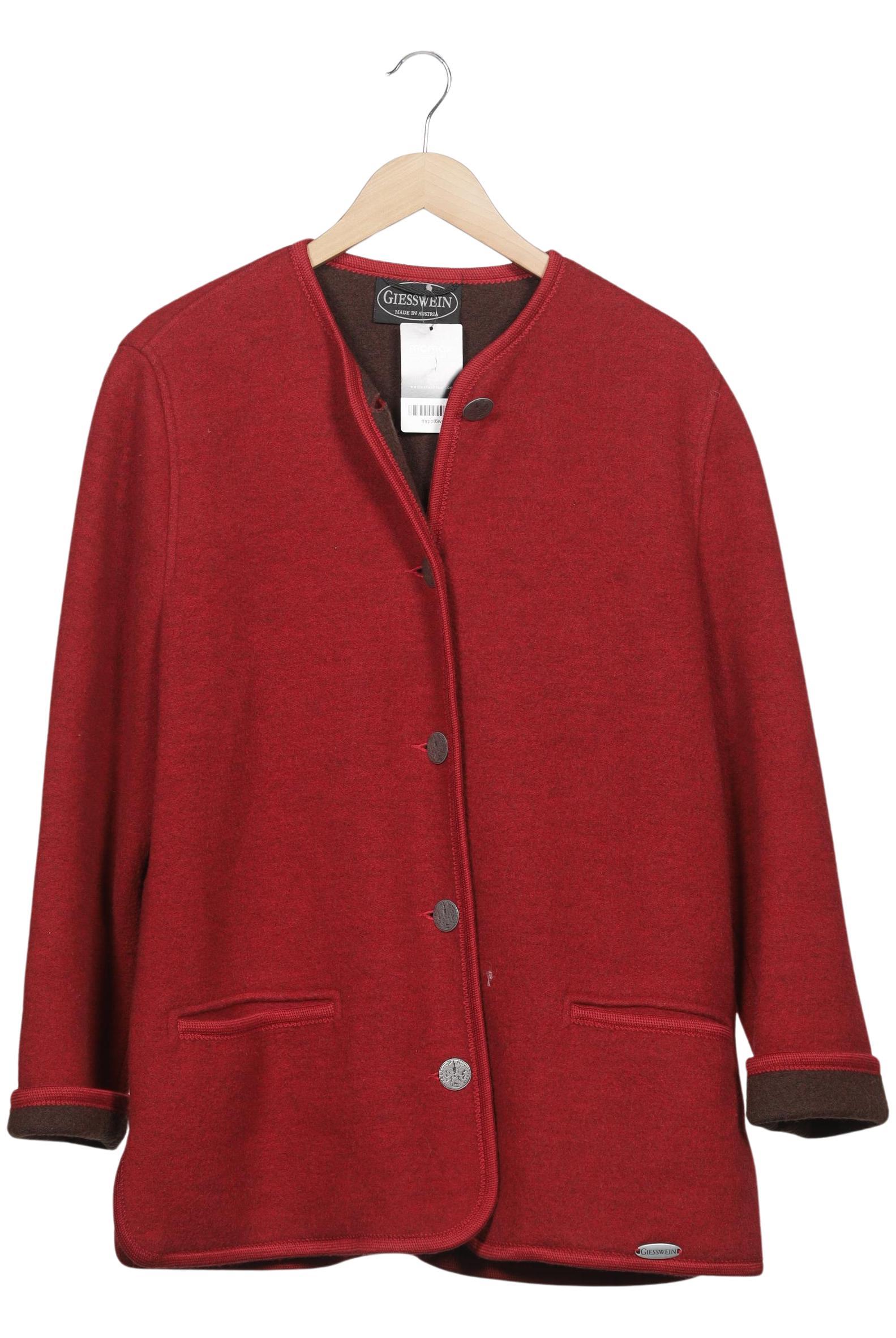 

Giesswein Damen Strickjacke, rot, Gr. 46