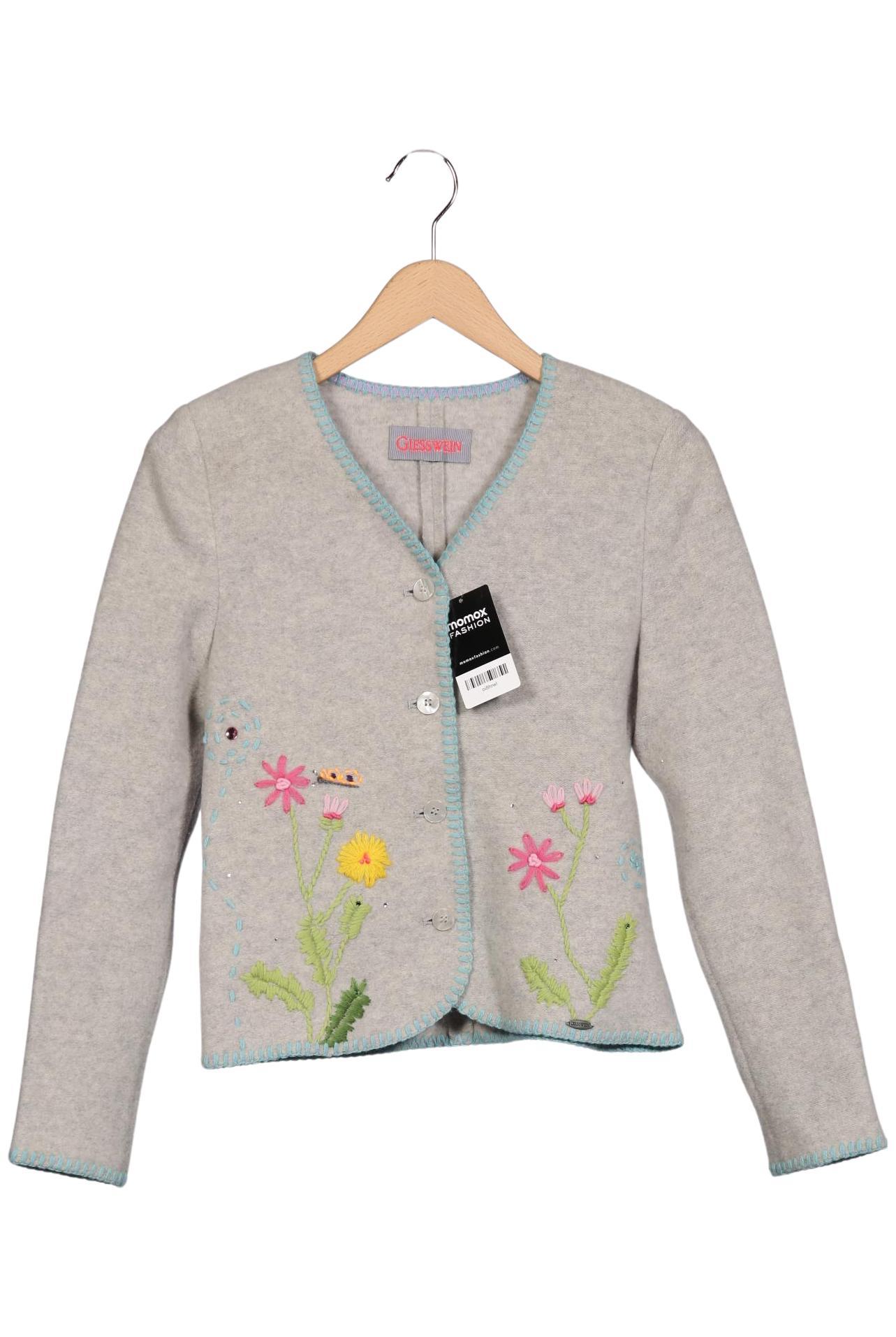 

Giesswein Damen Strickjacke, grau, Gr. 38