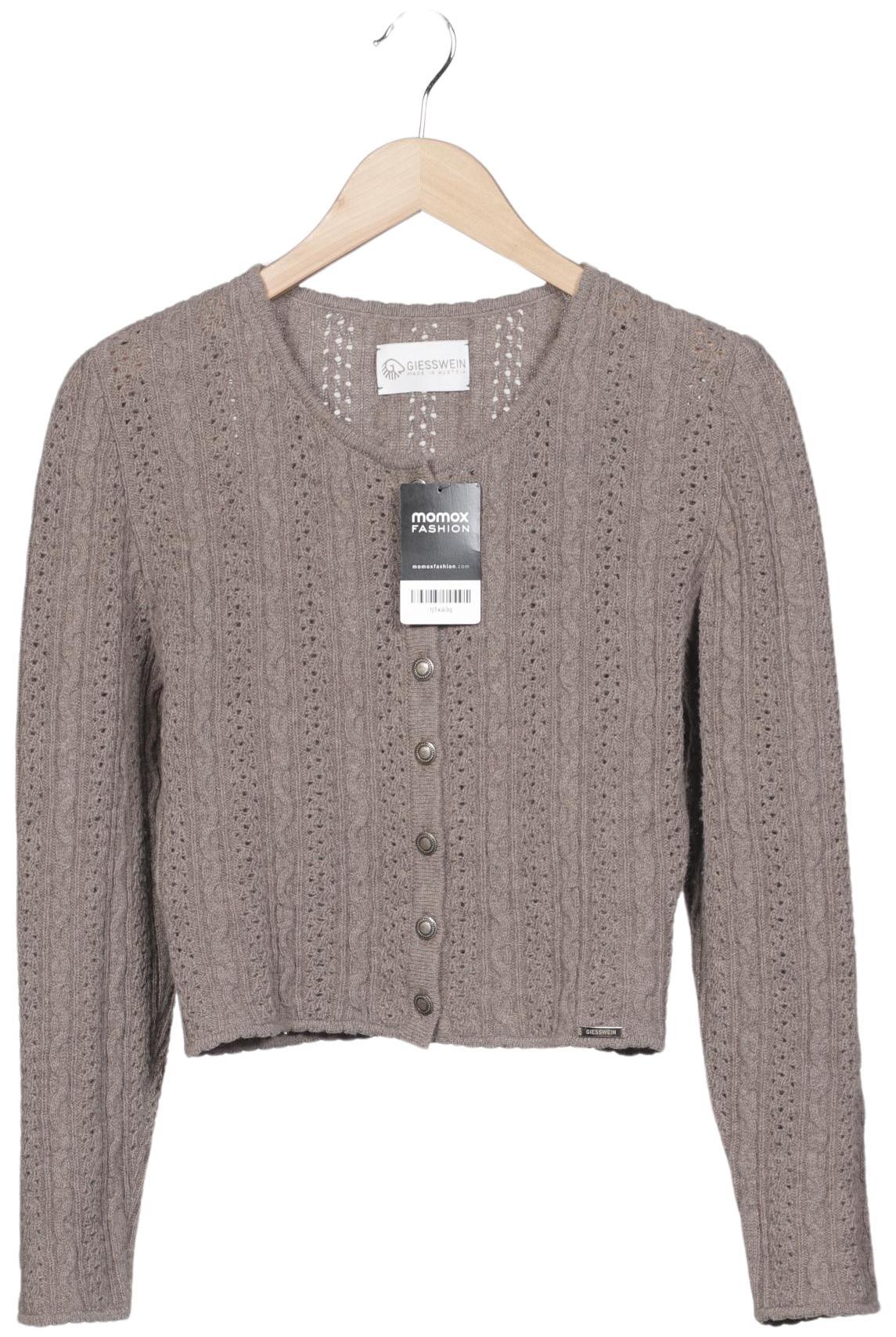 

Giesswein Damen Strickjacke, grau, Gr. 36