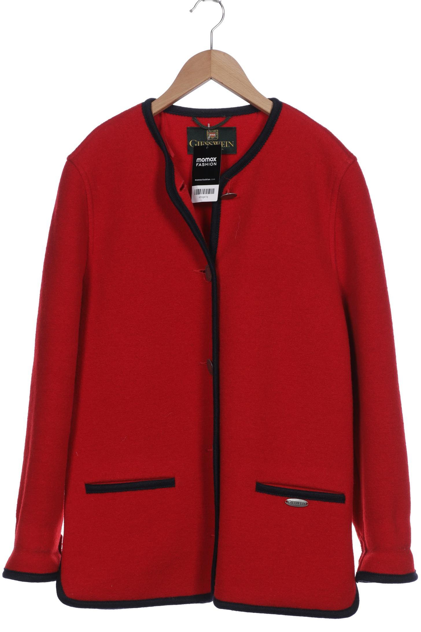 

Giesswein Damen Strickjacke, rot, Gr. 40