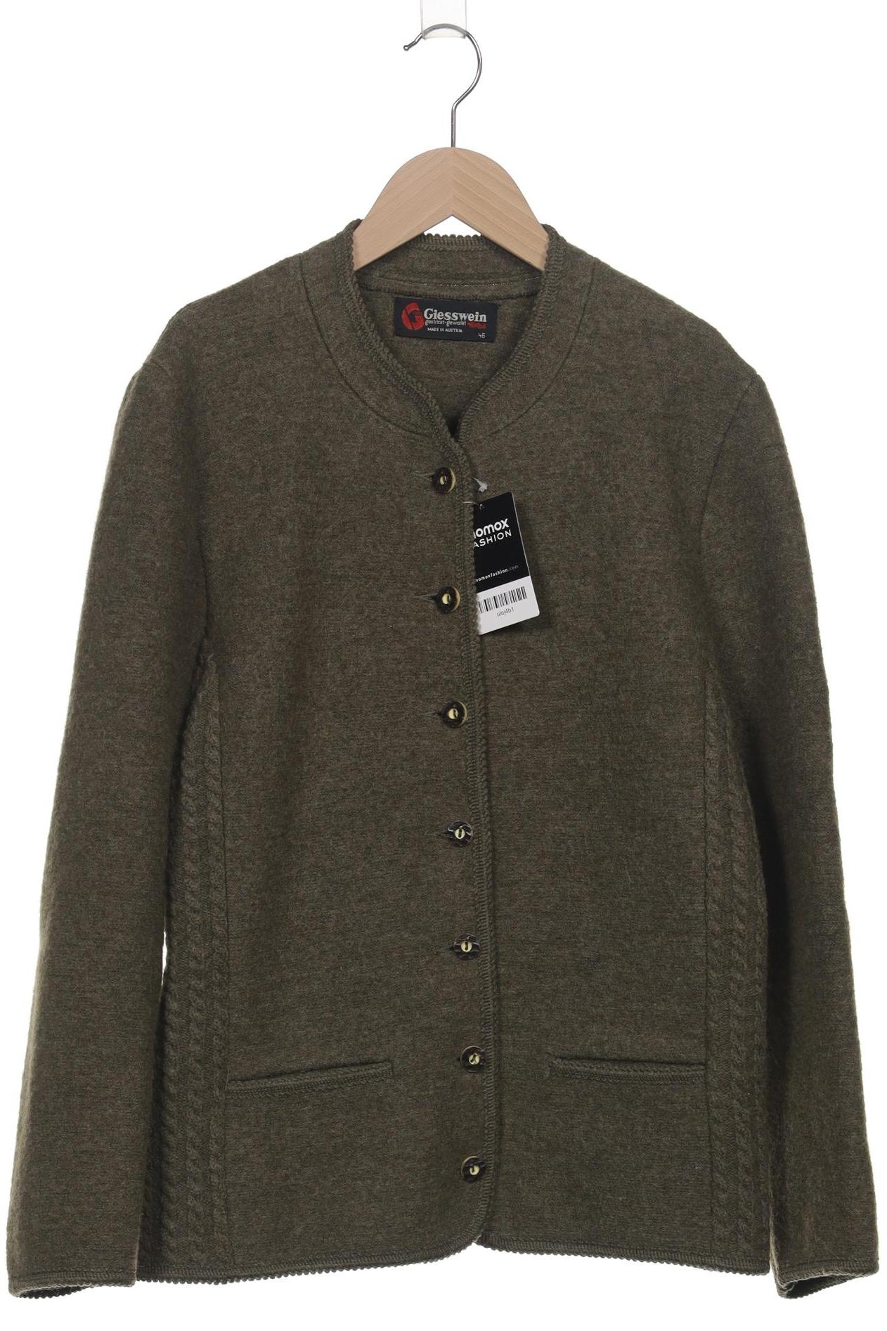 

Giesswein Damen Strickjacke, grün, Gr. 46