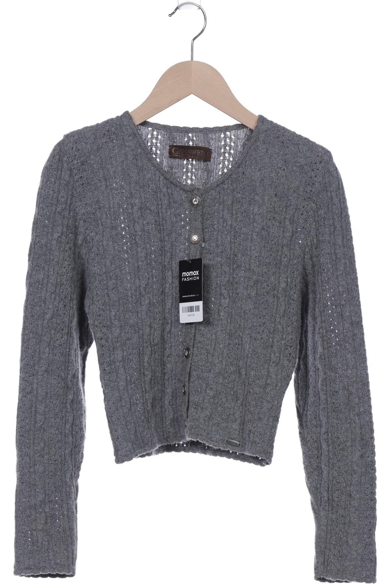 

Giesswein Damen Strickjacke, grau, Gr. 36