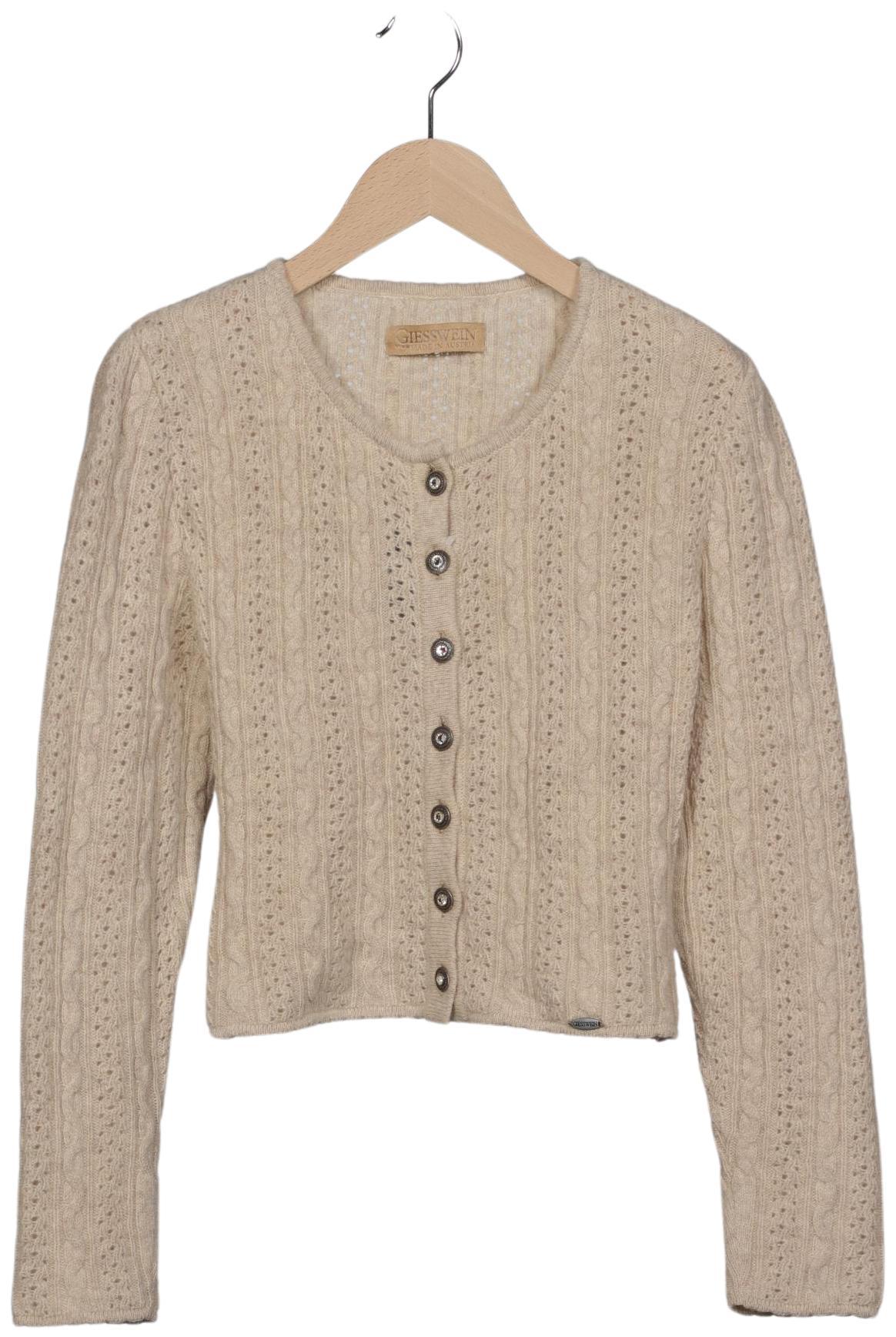 

Giesswein Damen Strickjacke, beige, Gr. 36