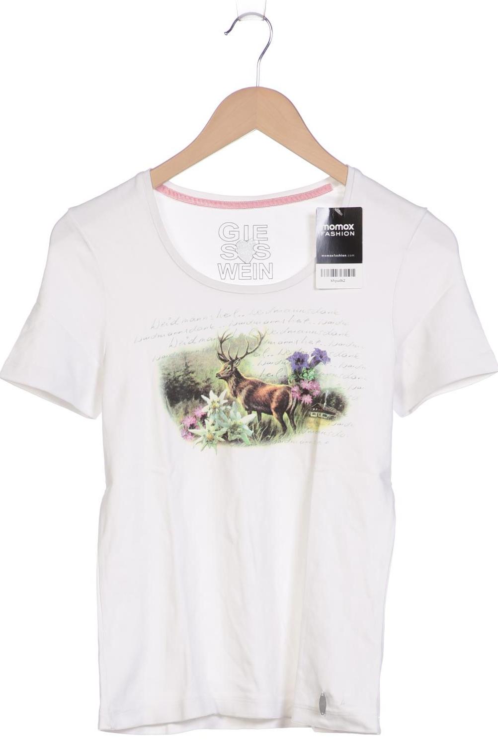 

Giesswein Damen T-Shirt, weiß, Gr. 36