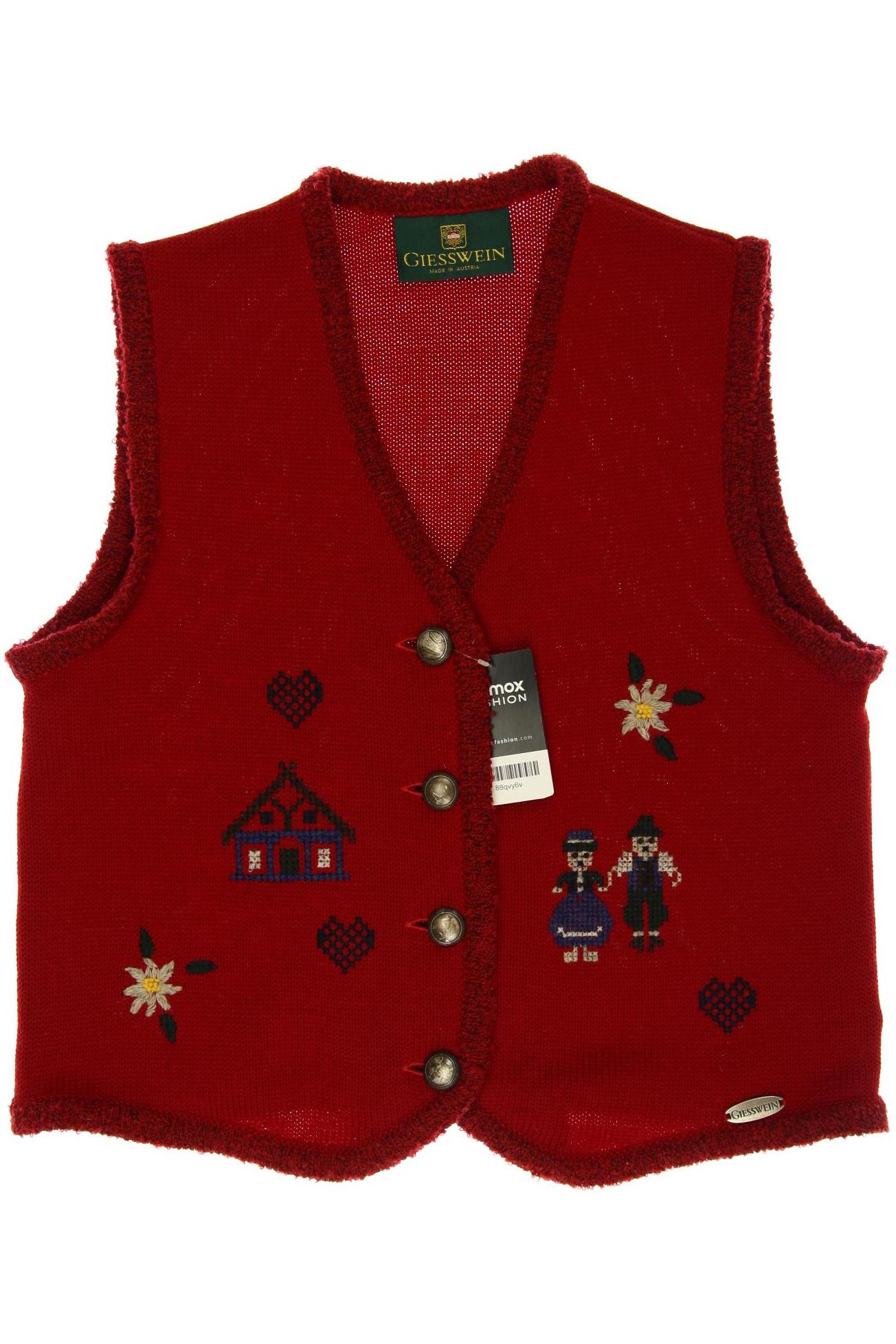 

Giesswein Damen Weste, rot, Gr. 40