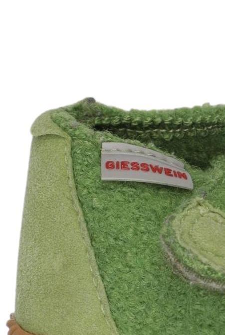 Thumbnail - Giesswein Jungen Kinderschuhe, grün, Gr. 18