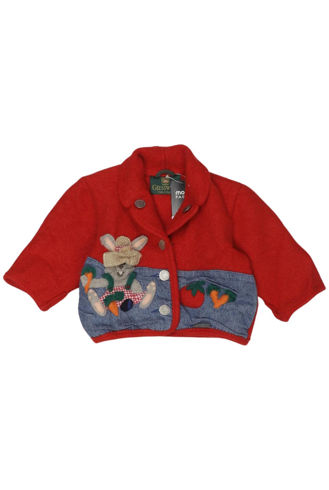 

Giesswein Jungen Strickjacke, rot, Gr. 86