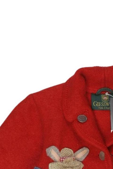 Thumbnail - Giesswein Jungen Strickjacke, rot, Gr. 86