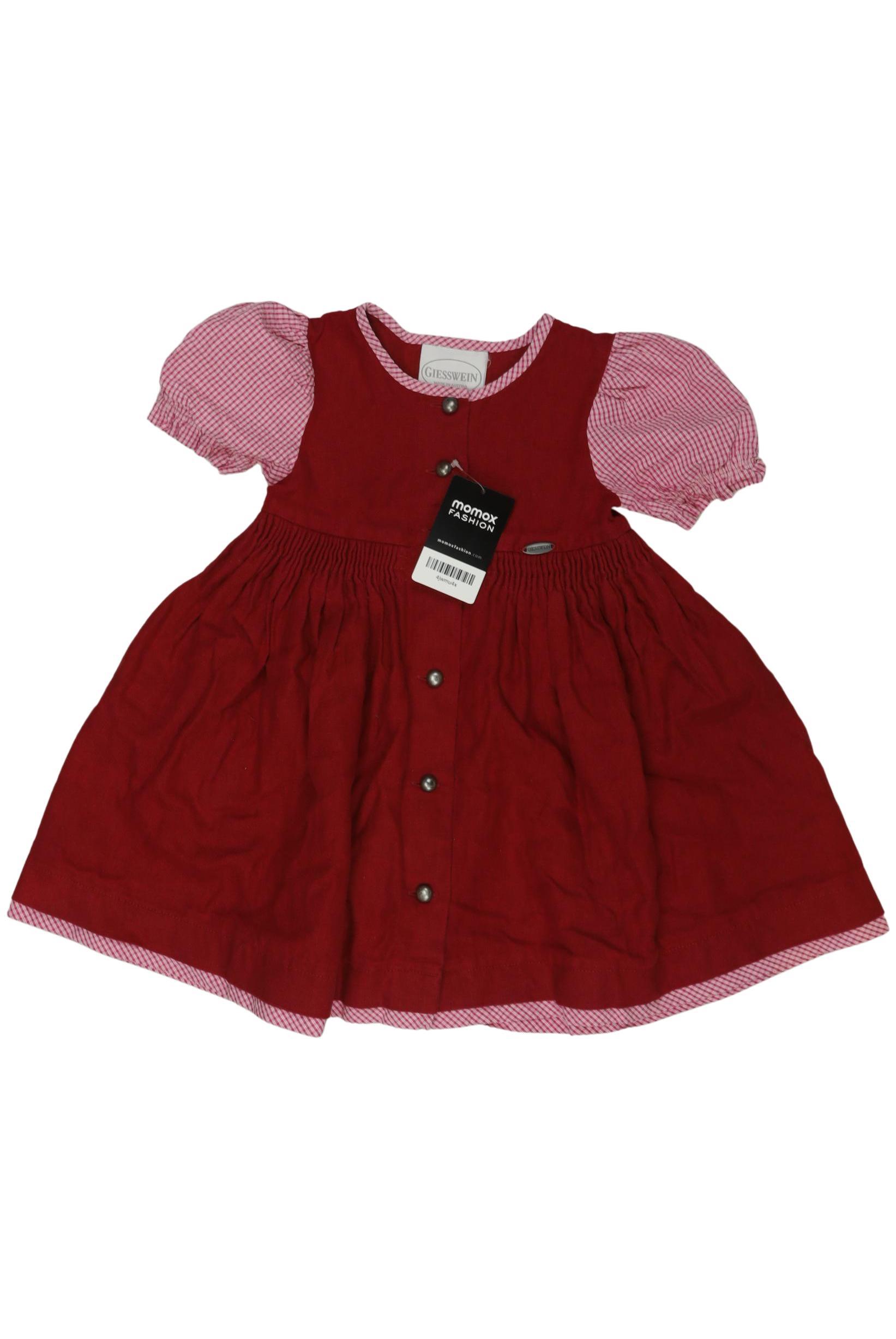 

Giesswein Mädchen Kleid, rot, Gr. 86