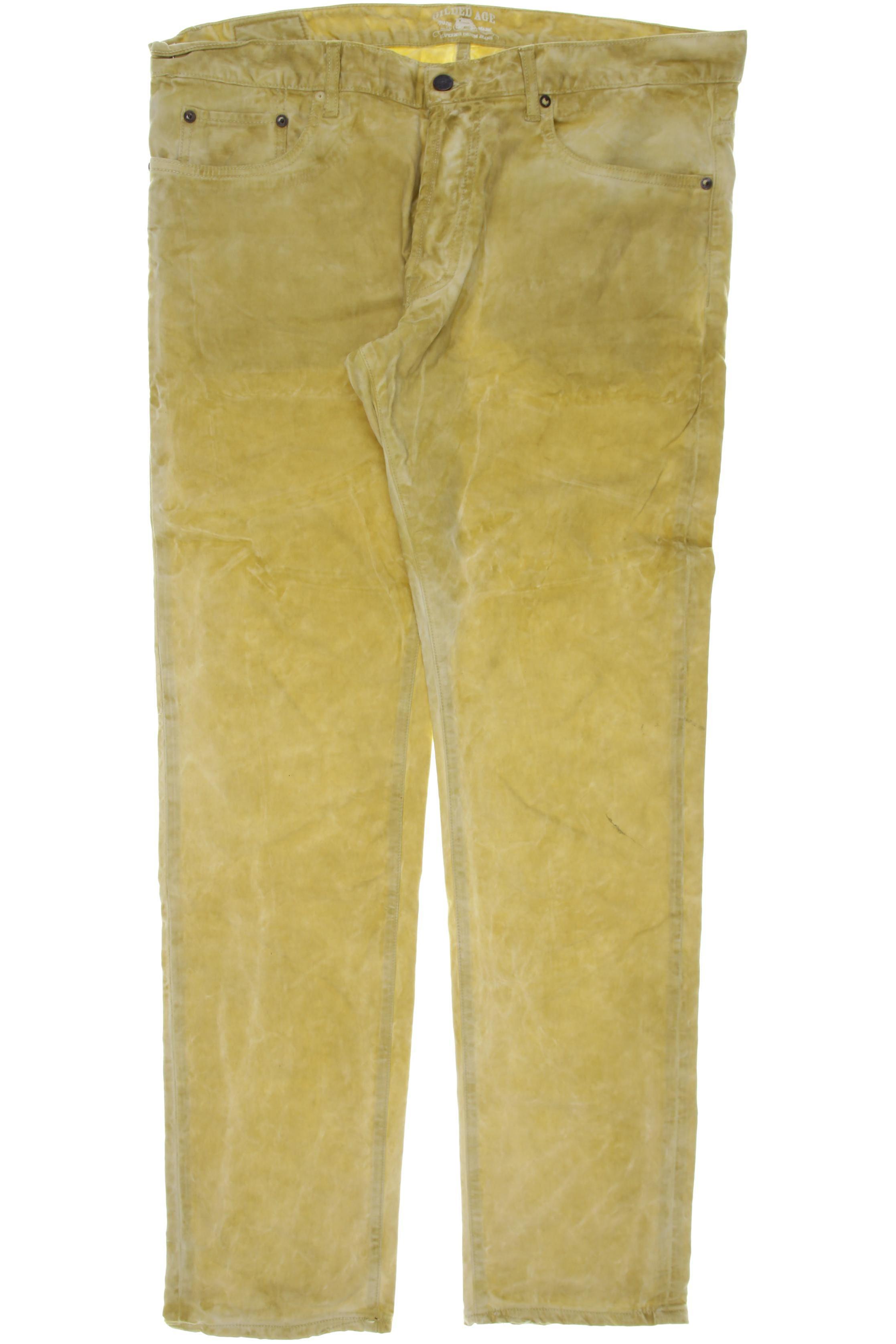 Thumbnail - Gilded Age Herren Stoffhose, gelb, Gr. 36