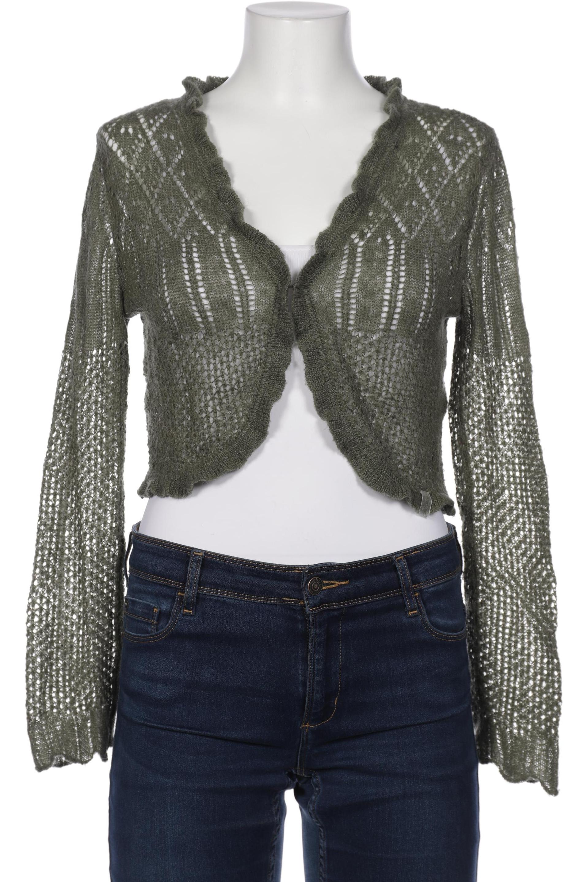 

GIN Tonic Damen Strickjacke, grün, Gr. 38