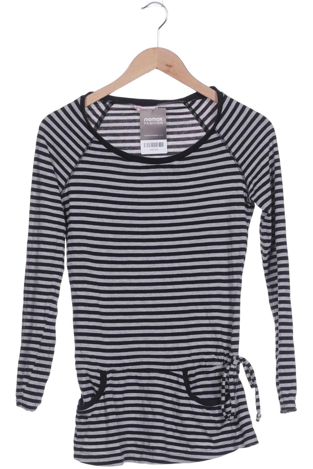 

GIN Tonic Damen Langarmshirt, grau, Gr. 36