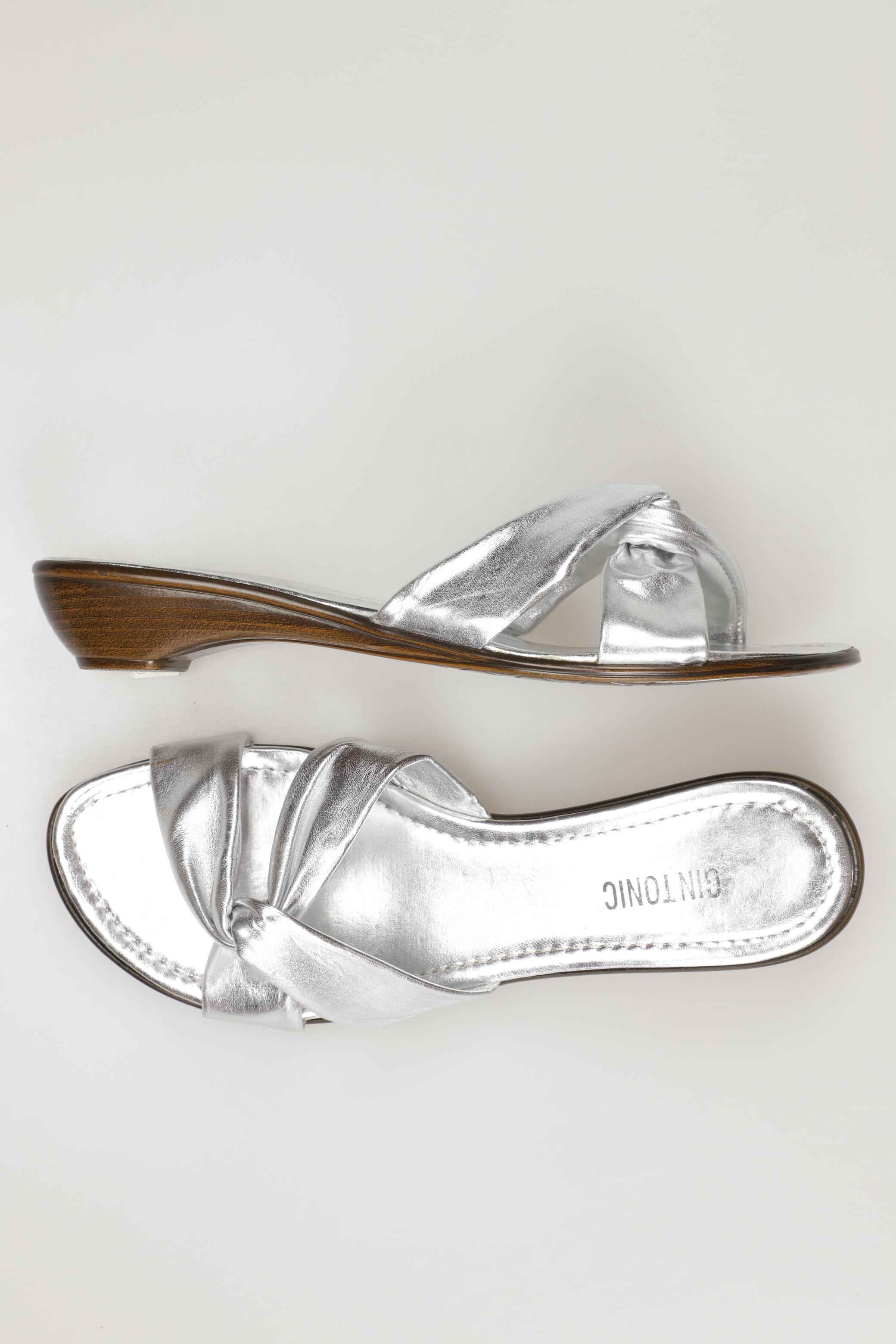 

GIN Tonic Damen Sandale, silber, Gr. 40