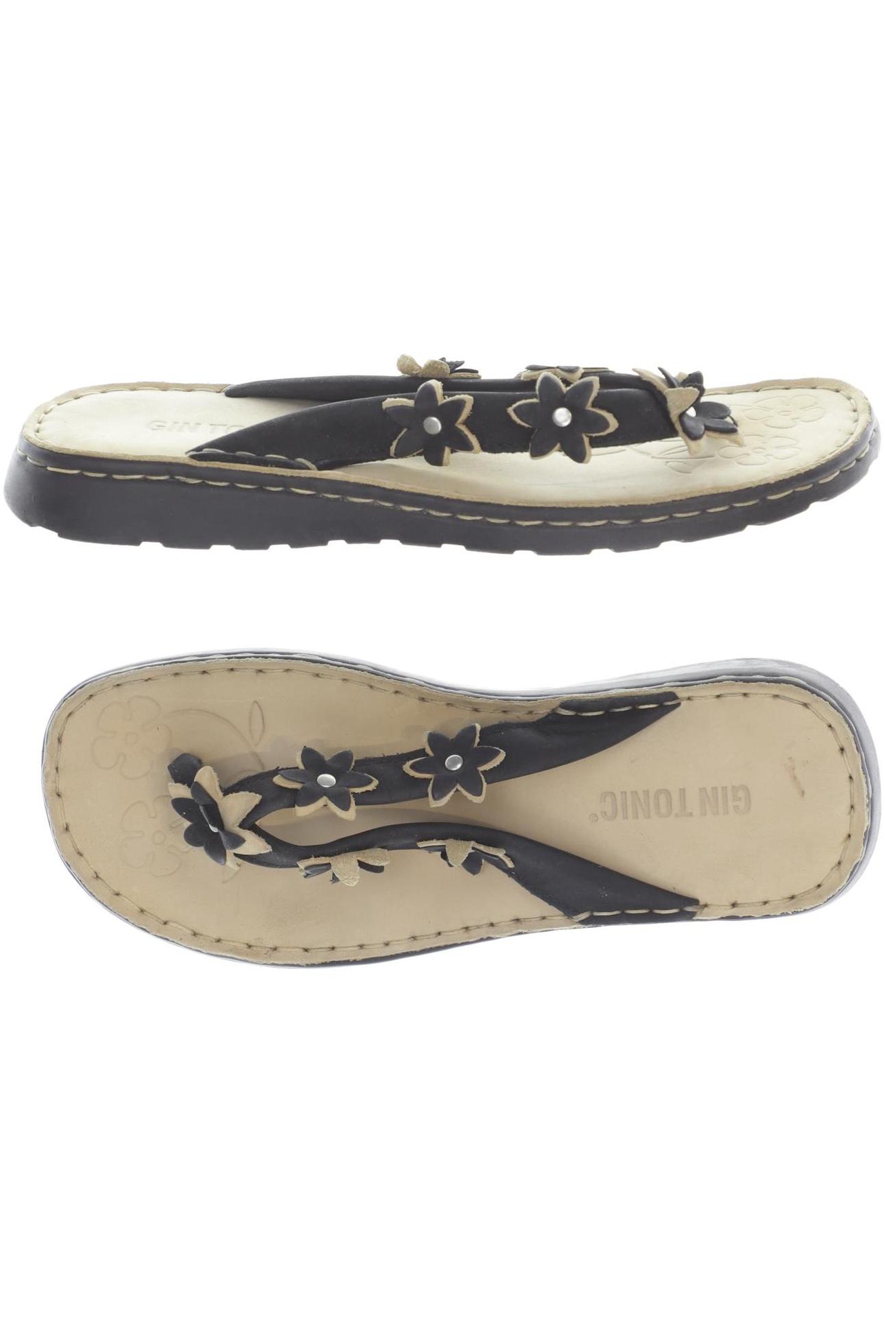 

GIN Tonic Damen Sandale, schwarz, Gr. 38