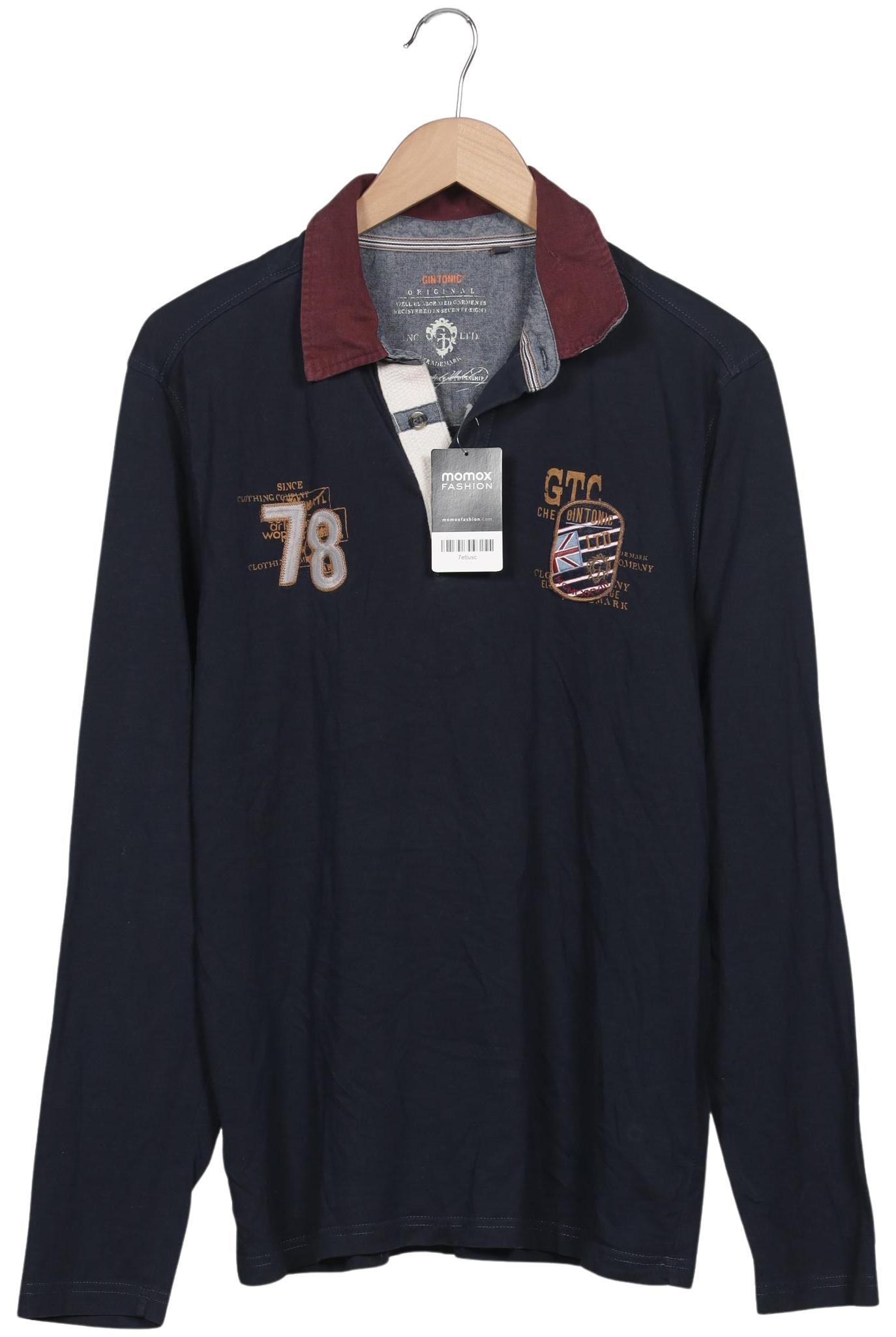 

GIN Tonic Herren Poloshirt, marineblau, Gr. 52