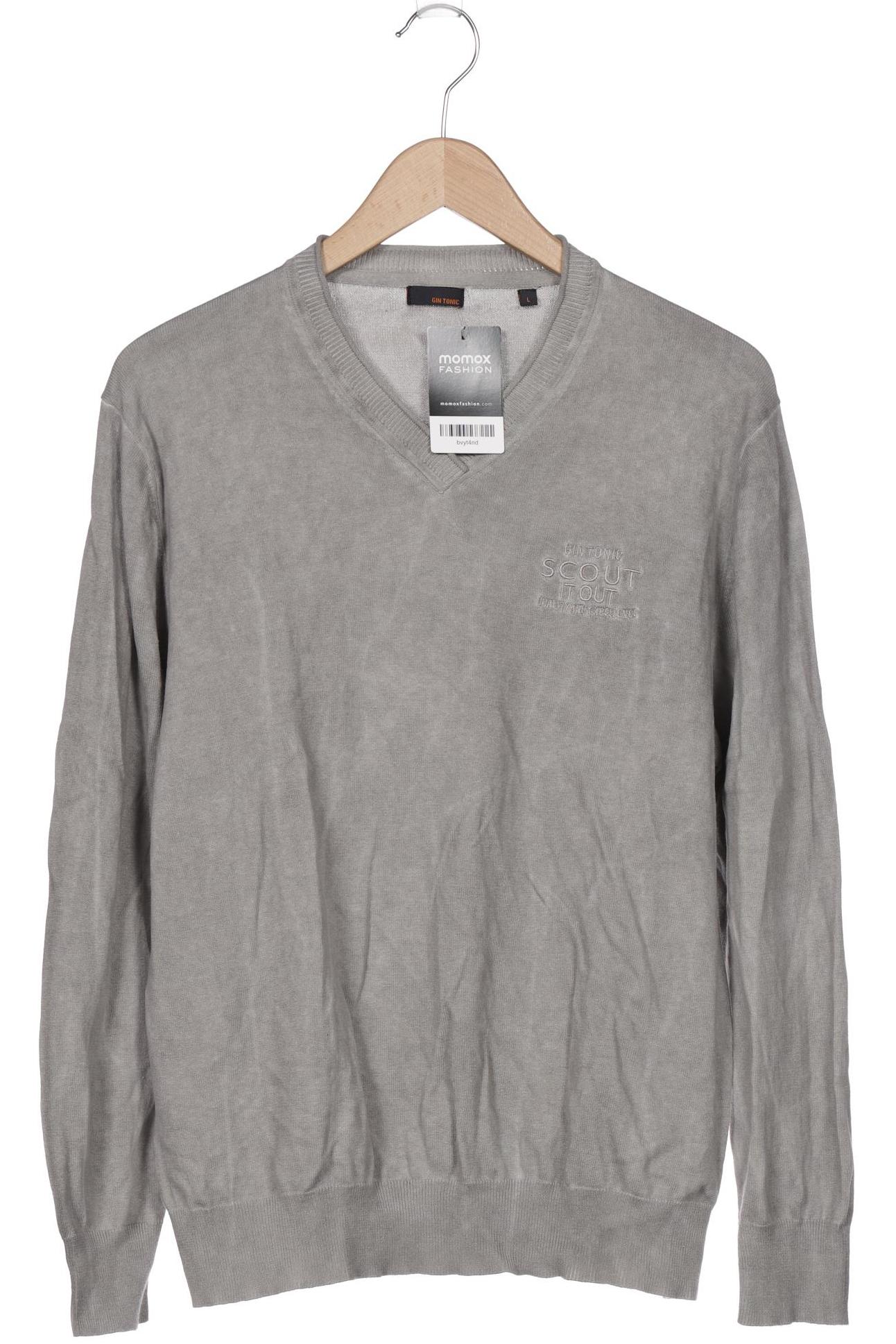 

GIN TONIC Herren Pullover, grau