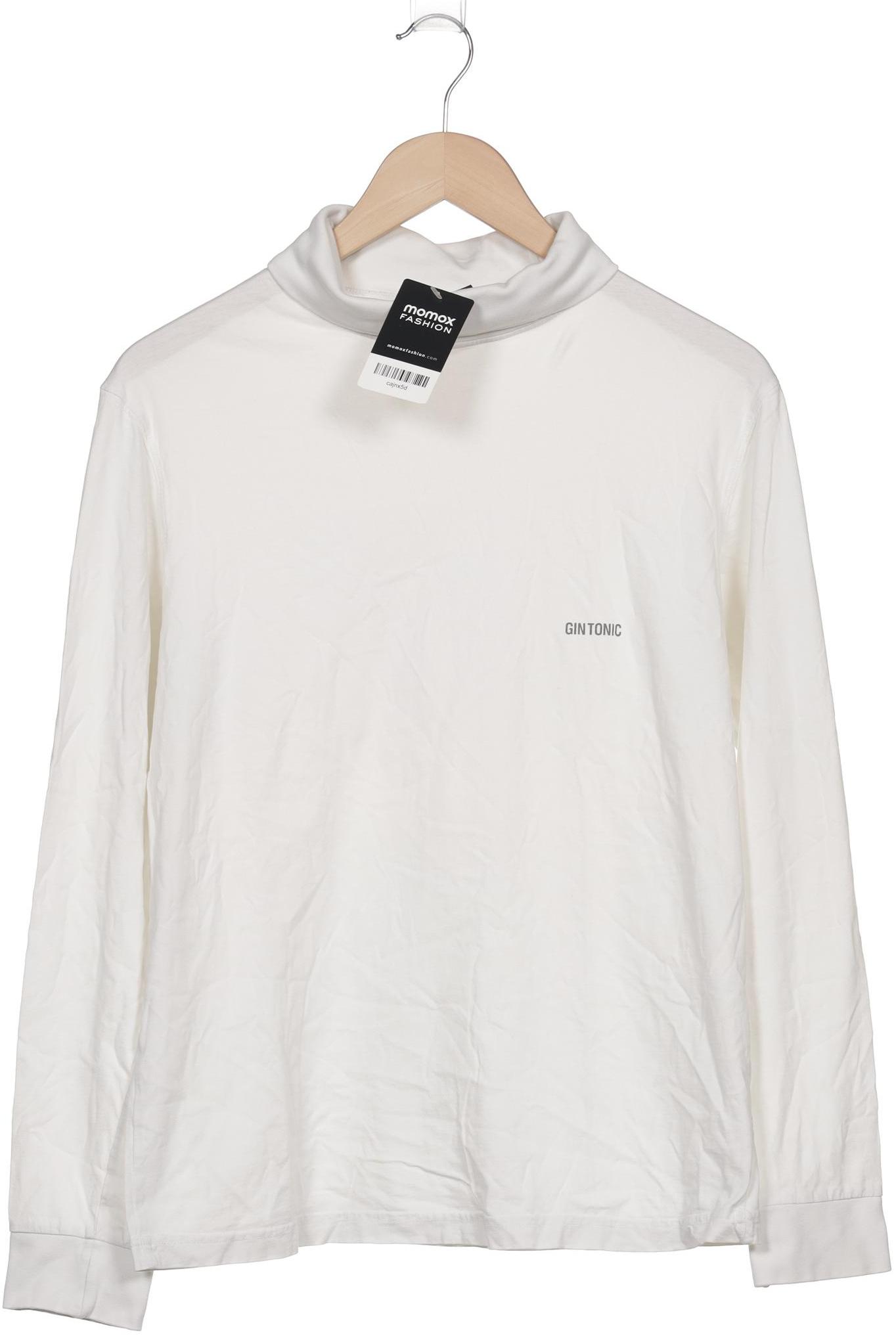 

GIN Tonic Herren Langarmshirt, weiß, Gr. 46