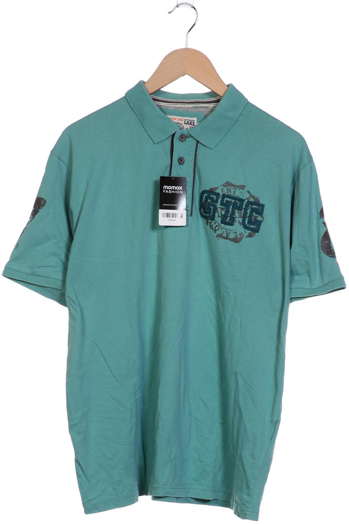 Thumbnail - GIN Tonic Herren Poloshirt, türkis, Gr. 54