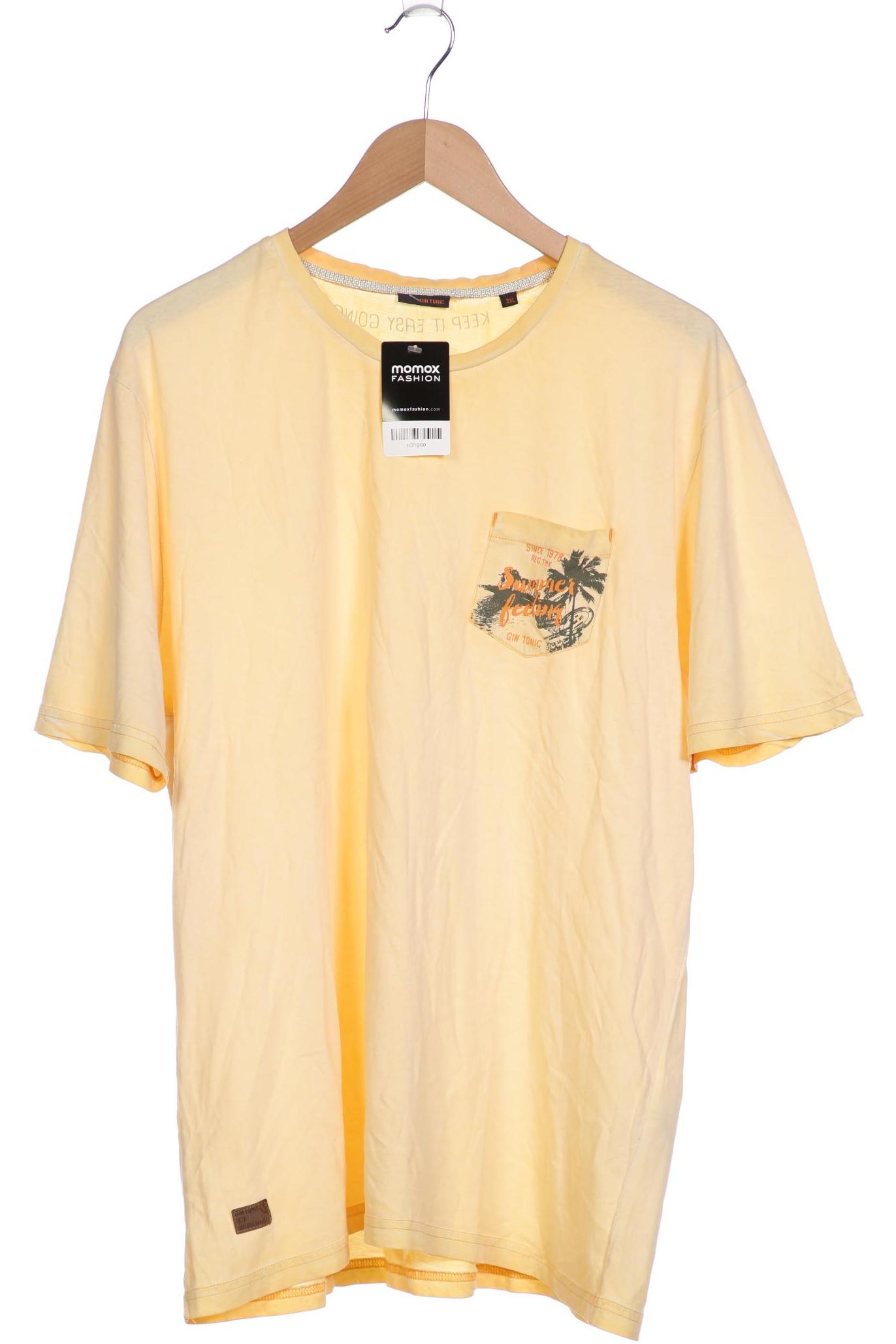 

GIN Tonic Herren T-Shirt, gelb, Gr. 58