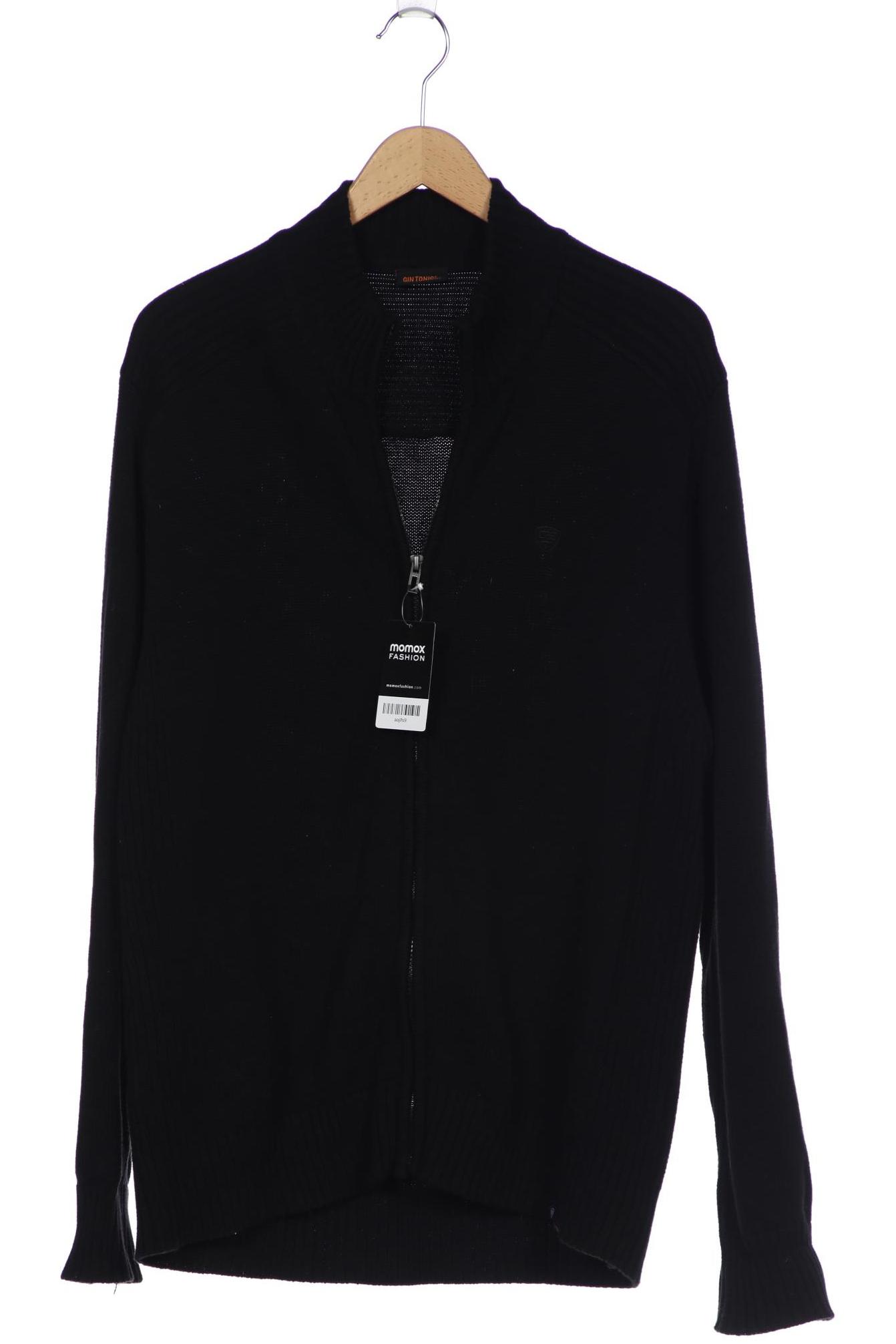 

GIN TONIC Herren Strickjacke, schwarz