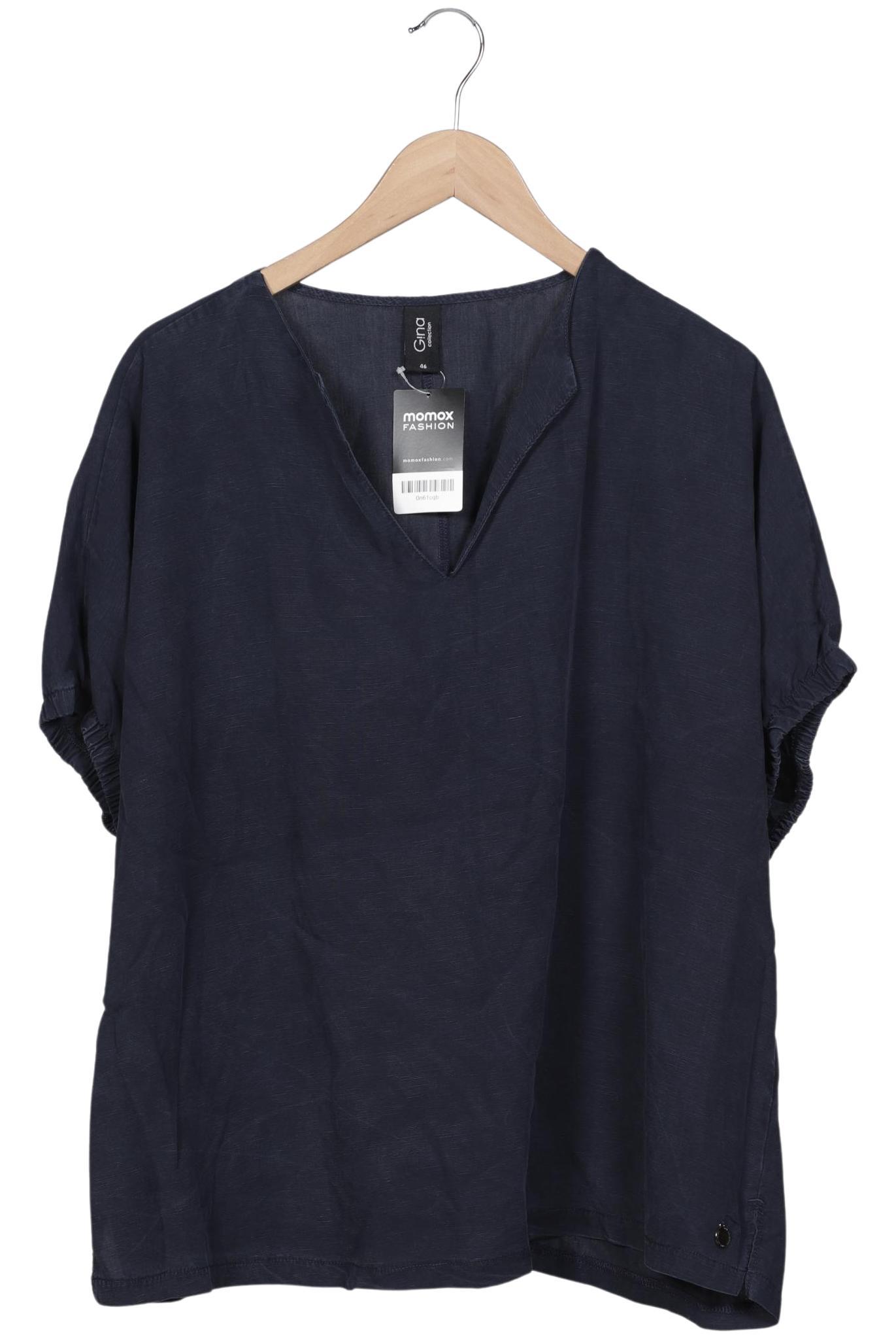

Gina Bacconi Damen Bluse, marineblau, Gr. 46