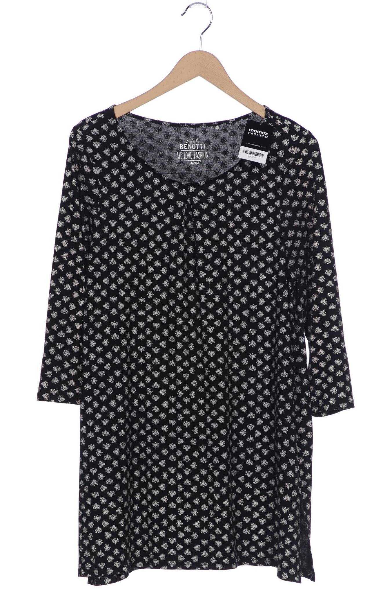 

Gina Bacconi Damen Langarmshirt, schwarz, Gr. 42