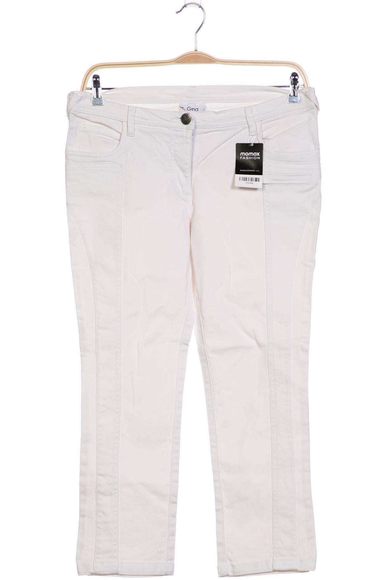 

Gina Bacconi Damen Jeans, weiß, Gr. 42