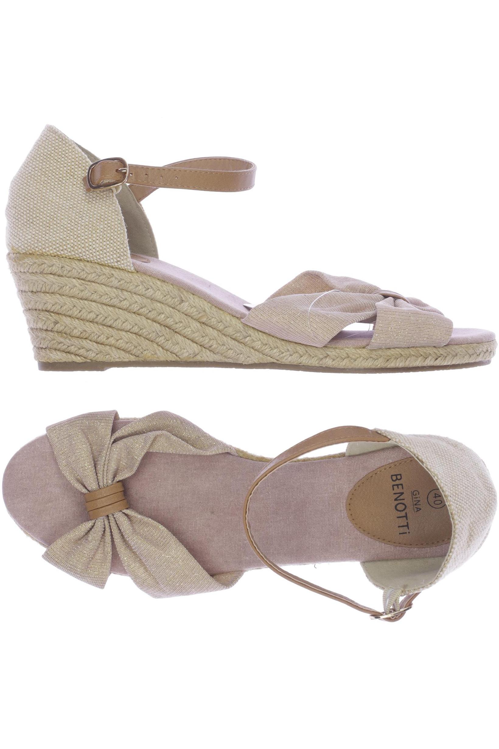 

Gina Tricot Damen Sandale, beige, Gr. 40