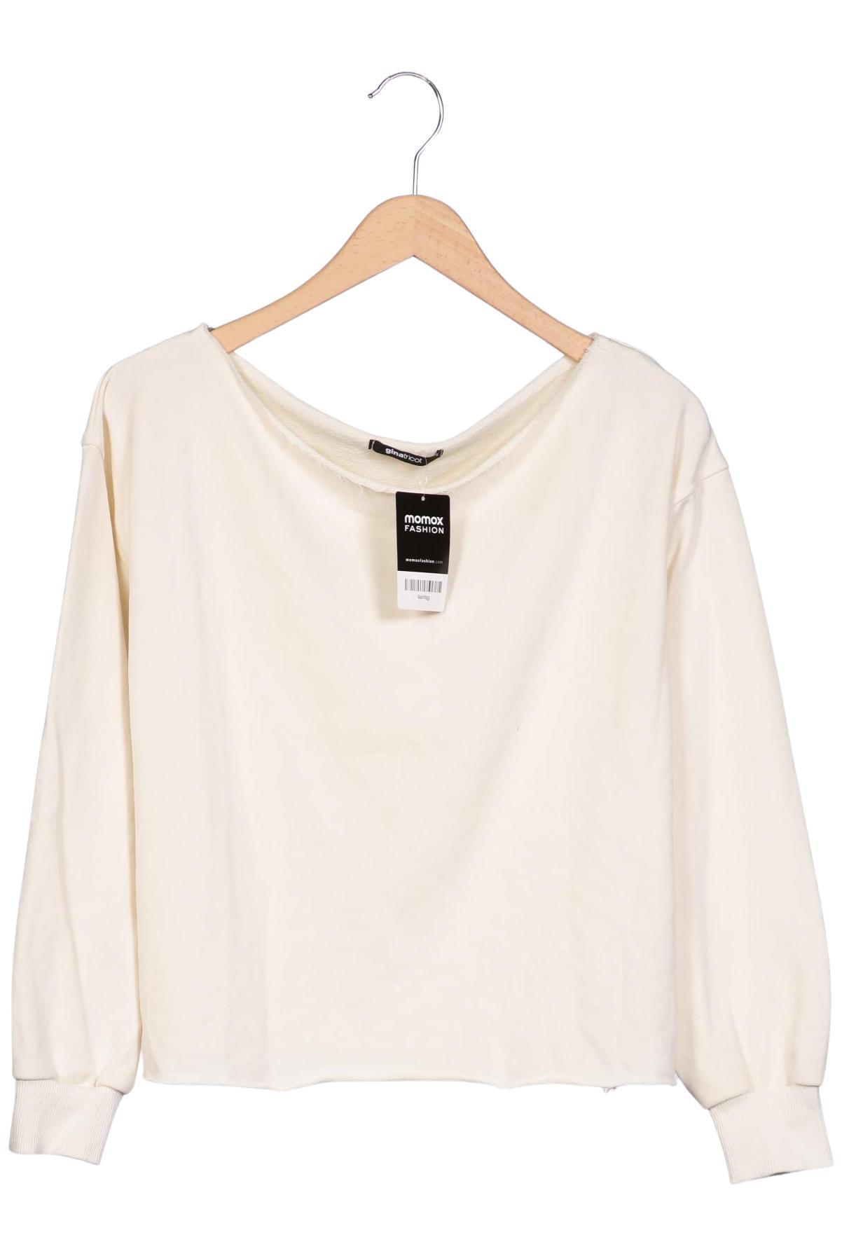 

Gina Tricot Damen Sweatshirt, cremeweiß, Gr. 36