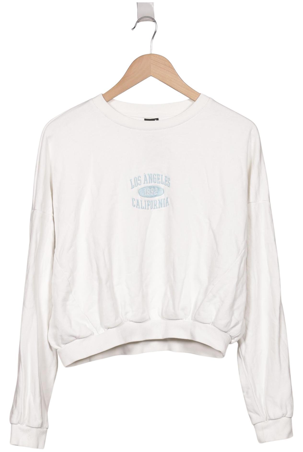 

Gina Tricot Damen Sweatshirt, weiß, Gr. 38