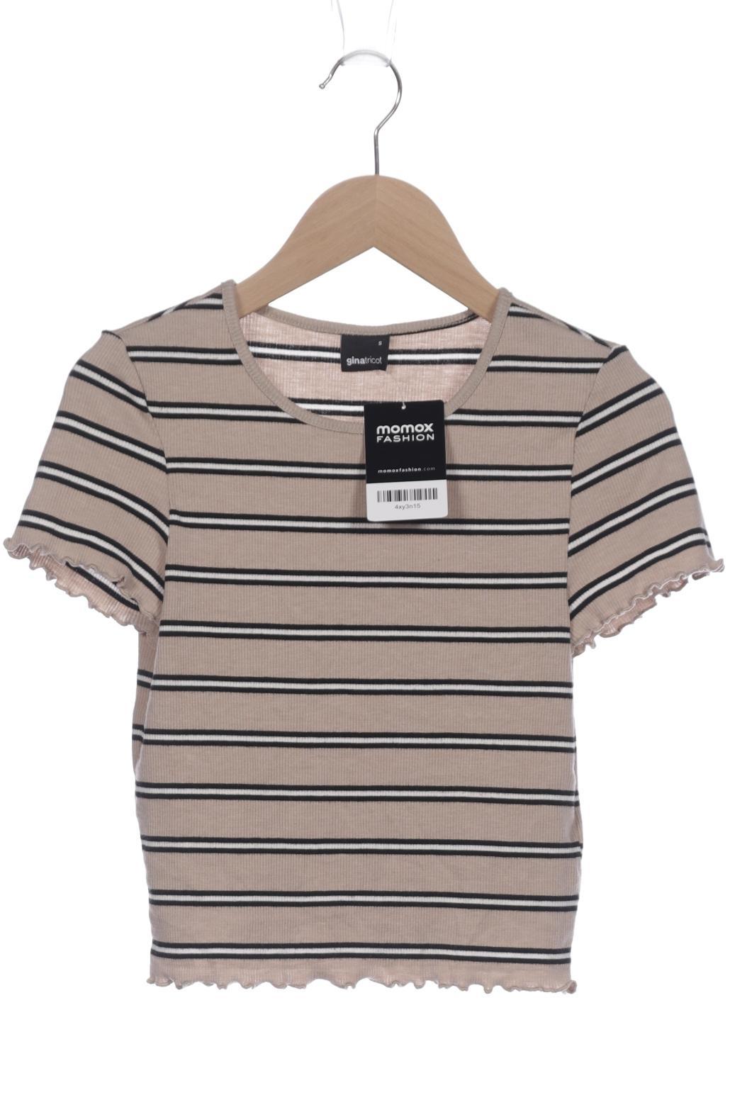

Gina Tricot Damen T-Shirt, beige, Gr. 36