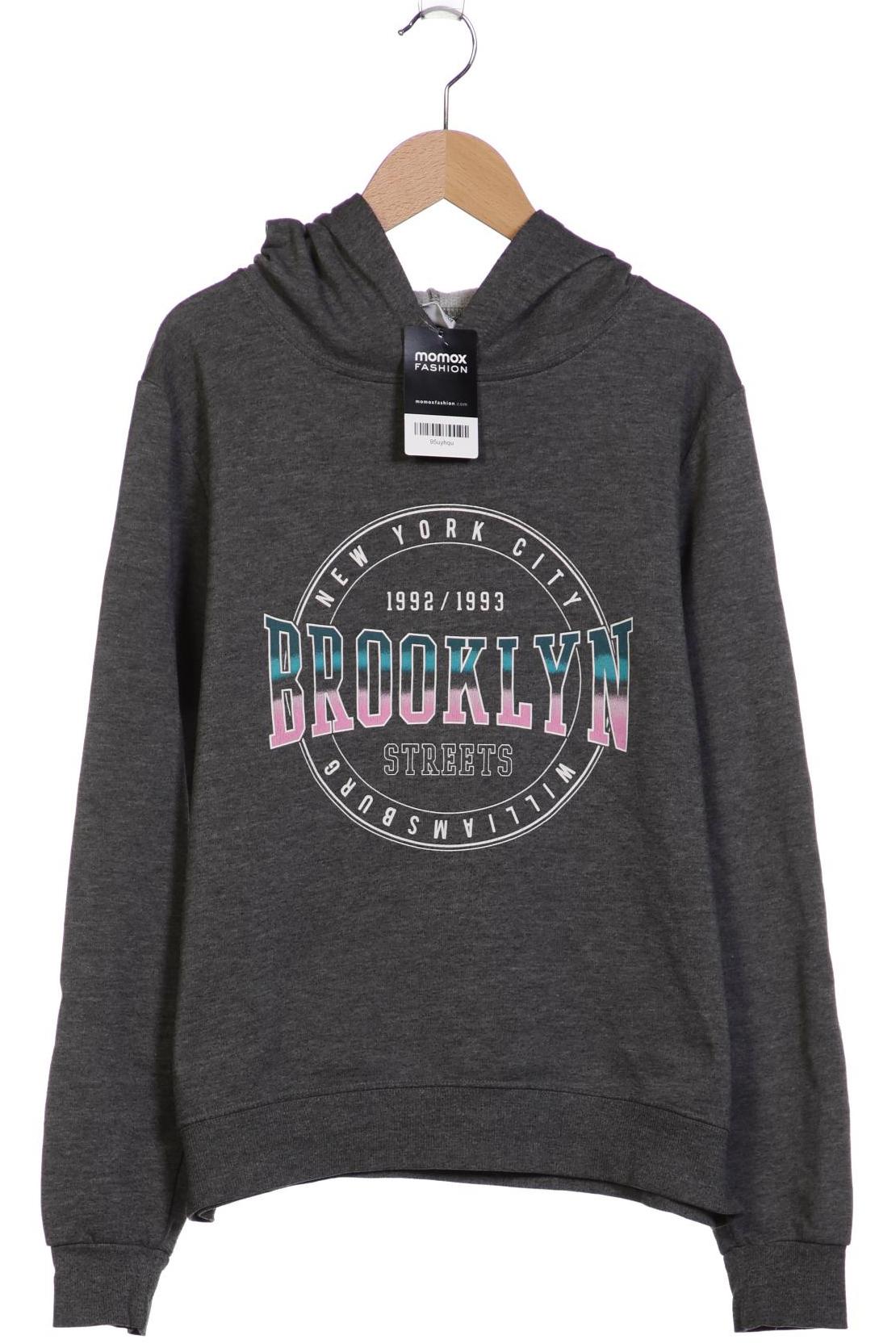 

Gina Tricot Damen Kapuzenpullover, grau, Gr. 42