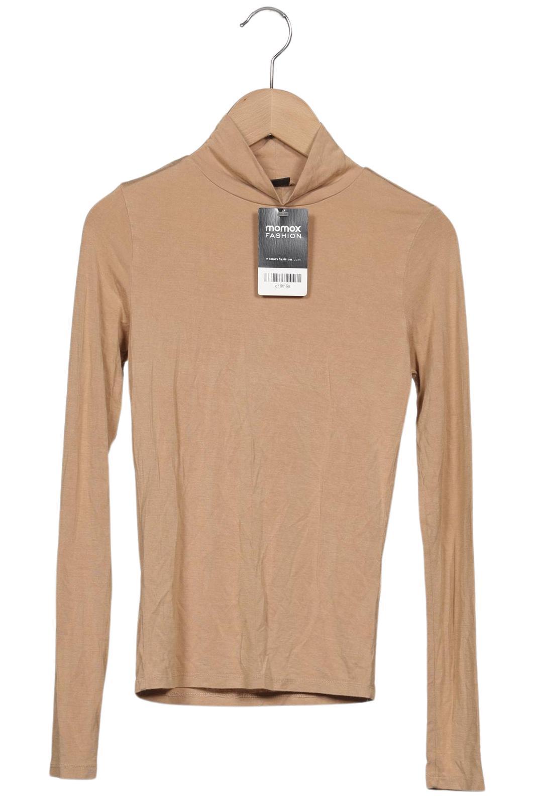 

Gina Tricot Damen Langarmshirt, beige, Gr. 34