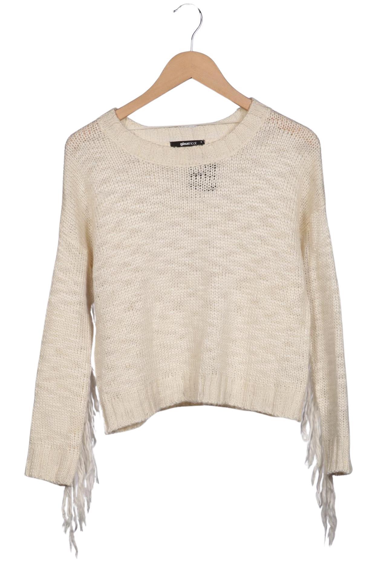 

Gina Tricot Damen Pullover, cremeweiß, Gr. 36